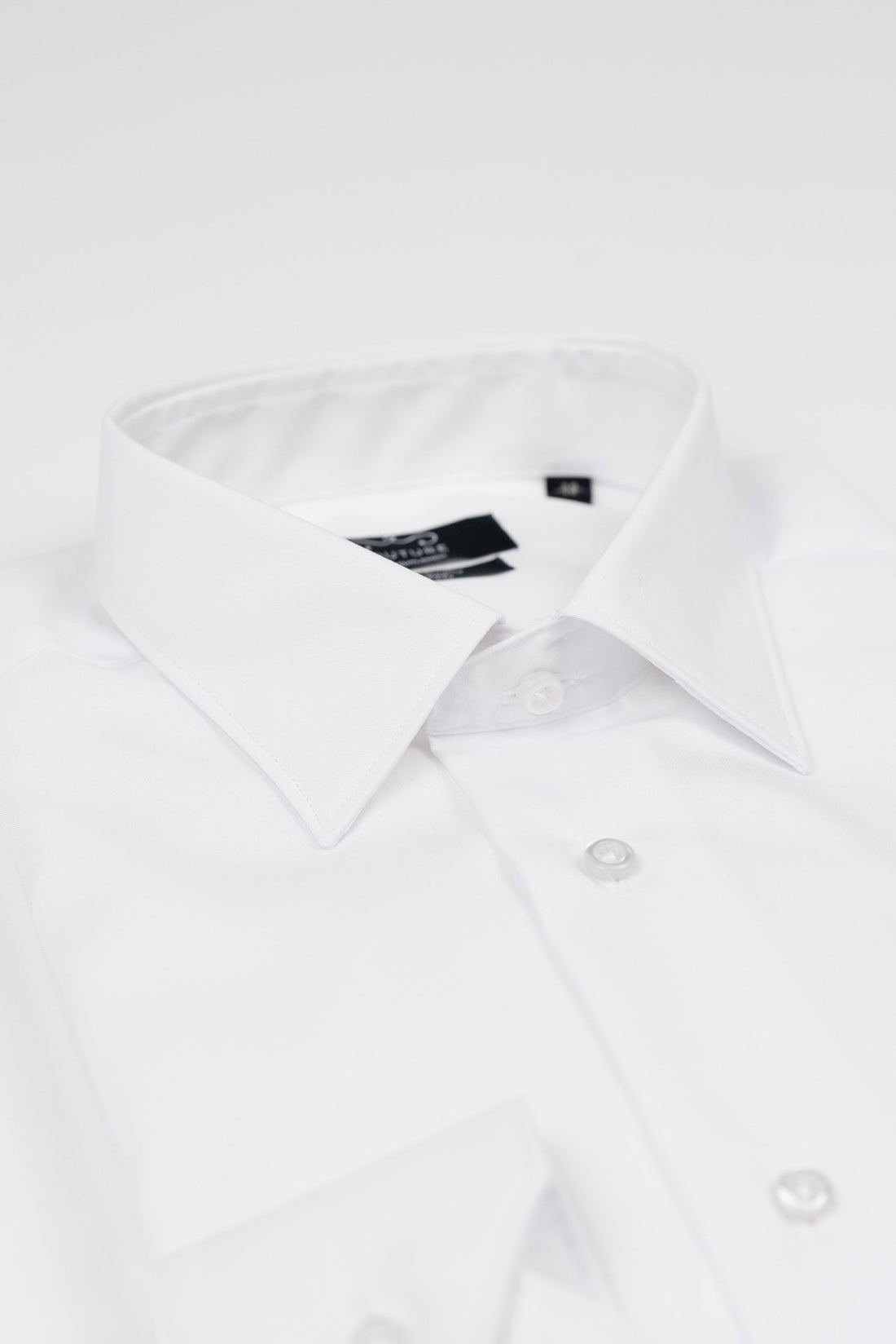 (product) Camasa alba barbati, bumbac alb, slim fit easy iron Cms01alb-ei