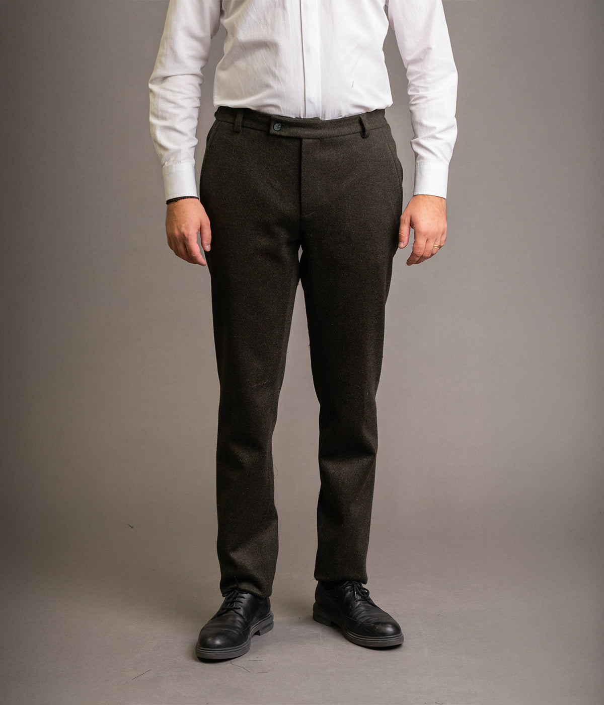 Pantaloni barbati forest green