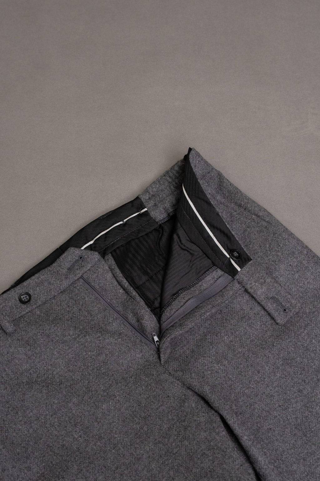 Men's gray flannel pants