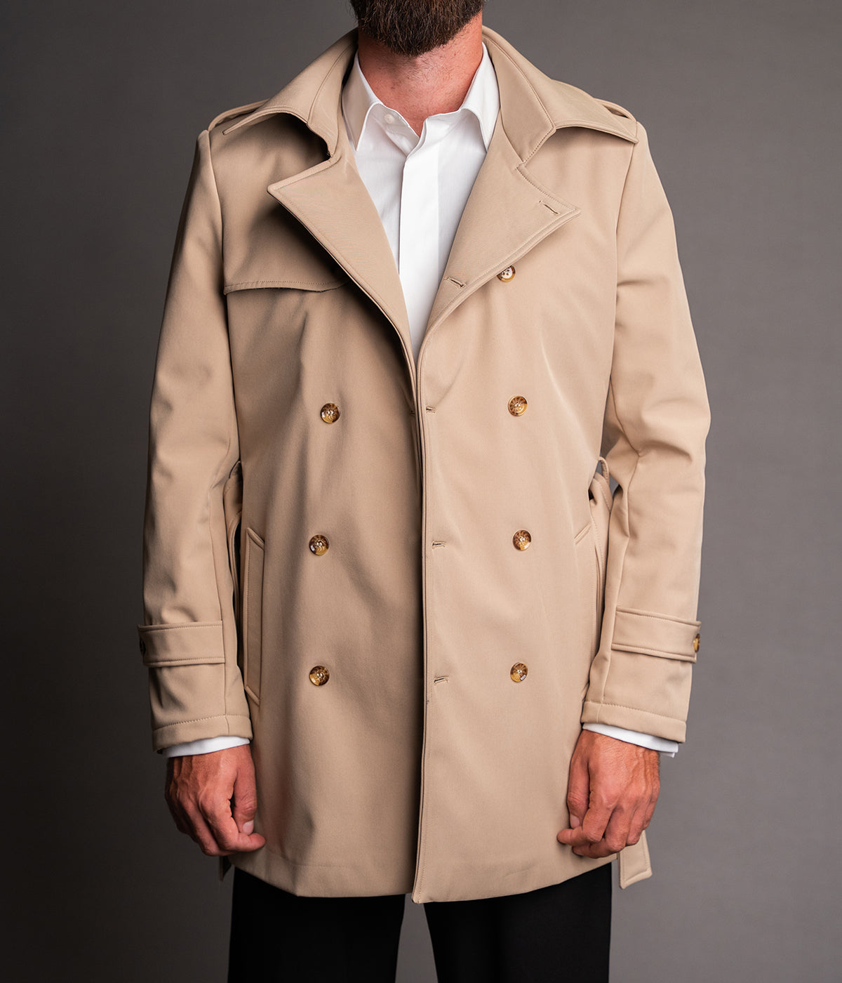 【the toe】Bremen Jacket/ベージュ/M Imbracaminte outdoor – coutureforgentlemen.ro