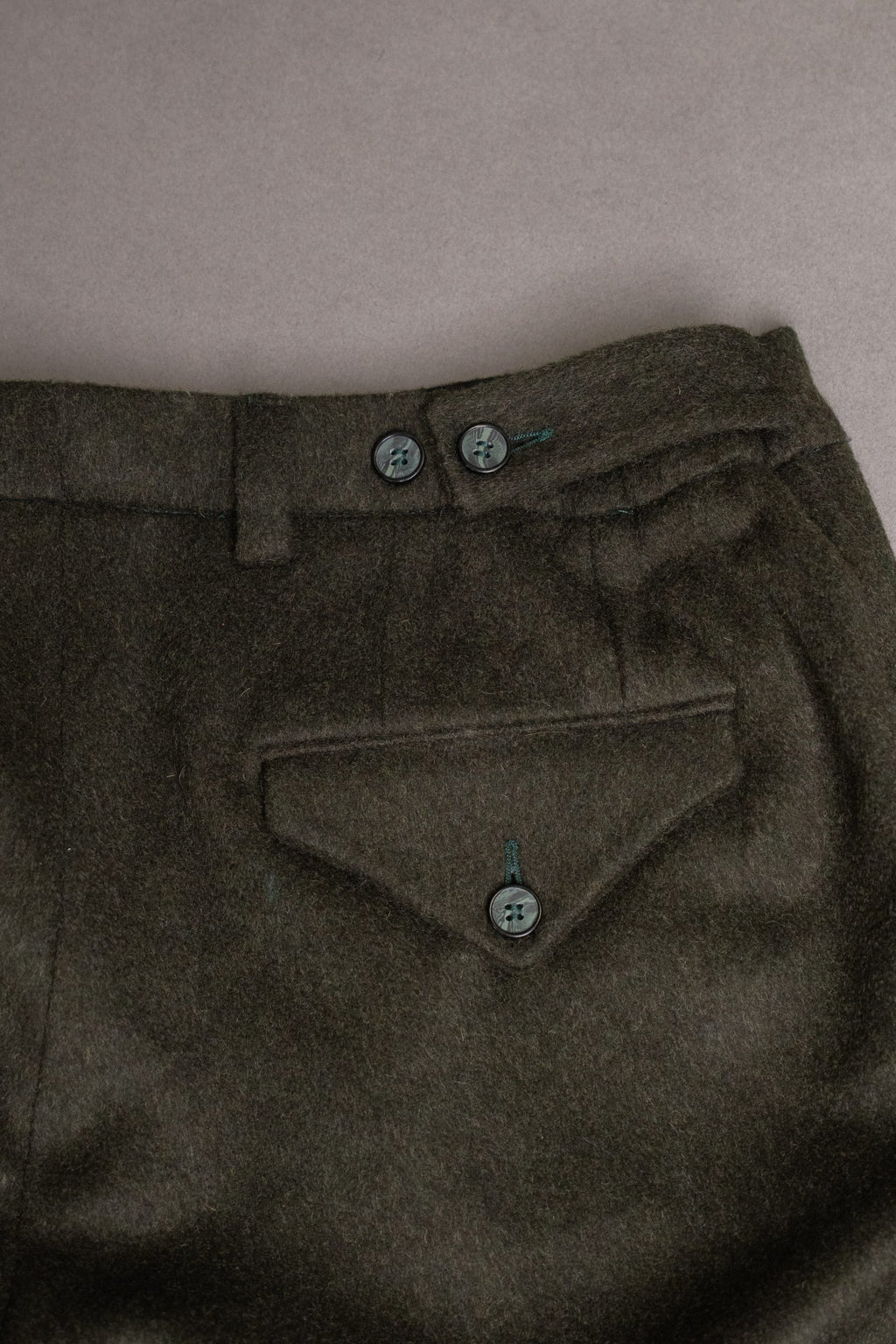 Men's forest green pants