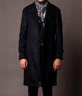 palton bleumarin