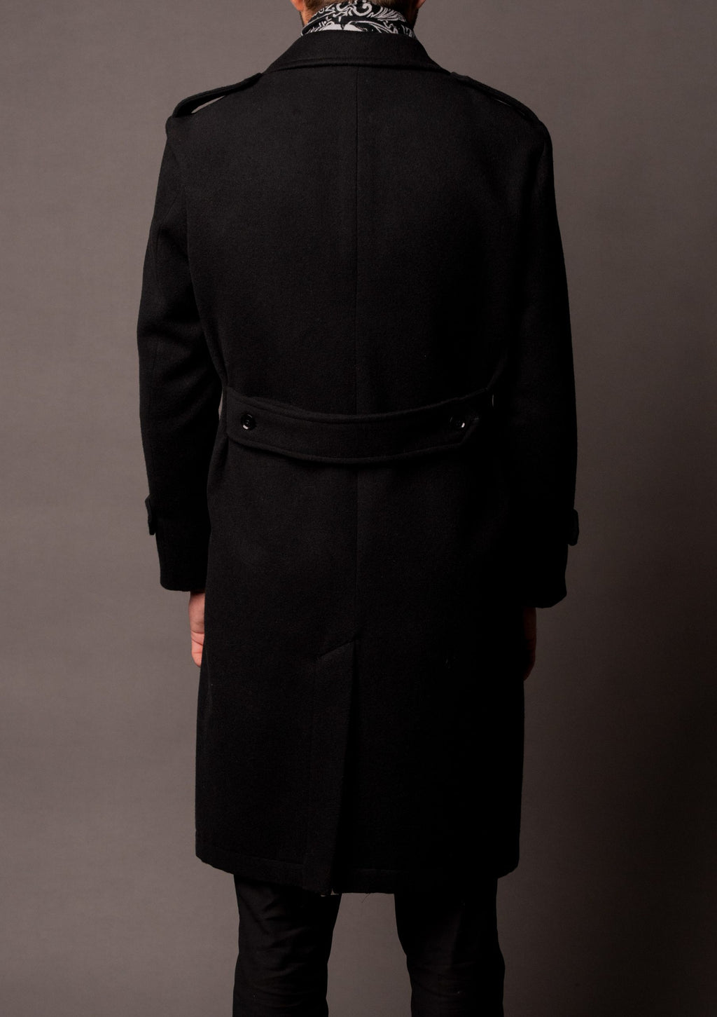 Palton Barbati Negru Tailored Fit Pal005