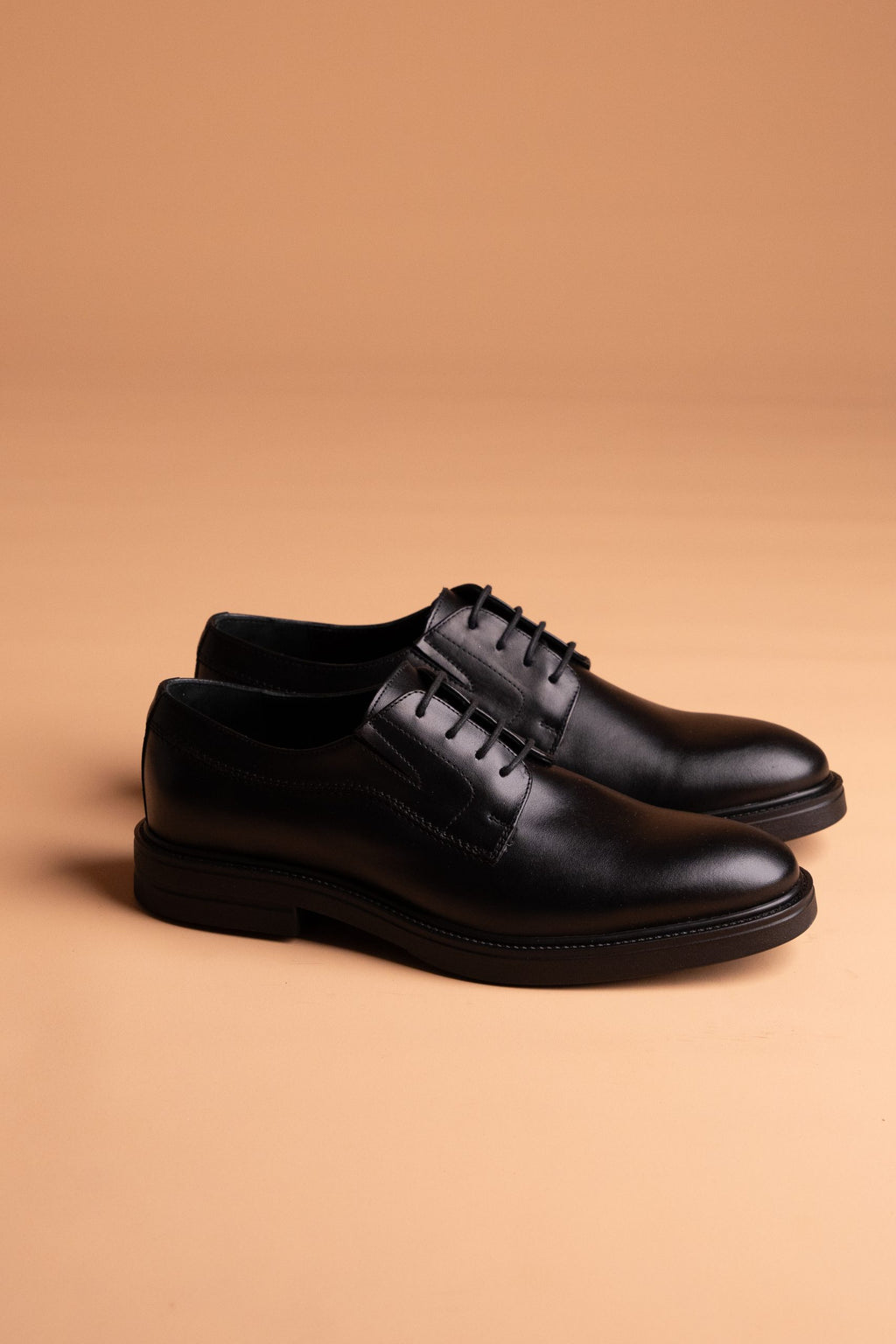 (product) Pantofi Bărbați din piele naturală, Negru Box, Cfgp530nb