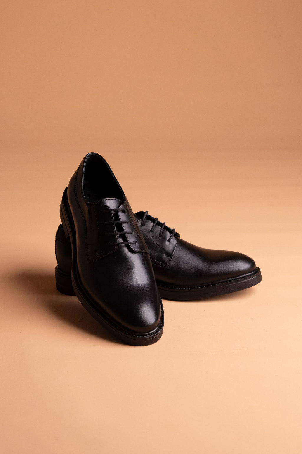 (product) Pantofi Bărbați din piele naturală, Negru Box, Cfgp530nb