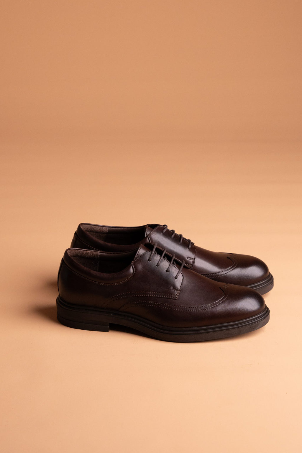 Pantofi Bărbați din piele mogano