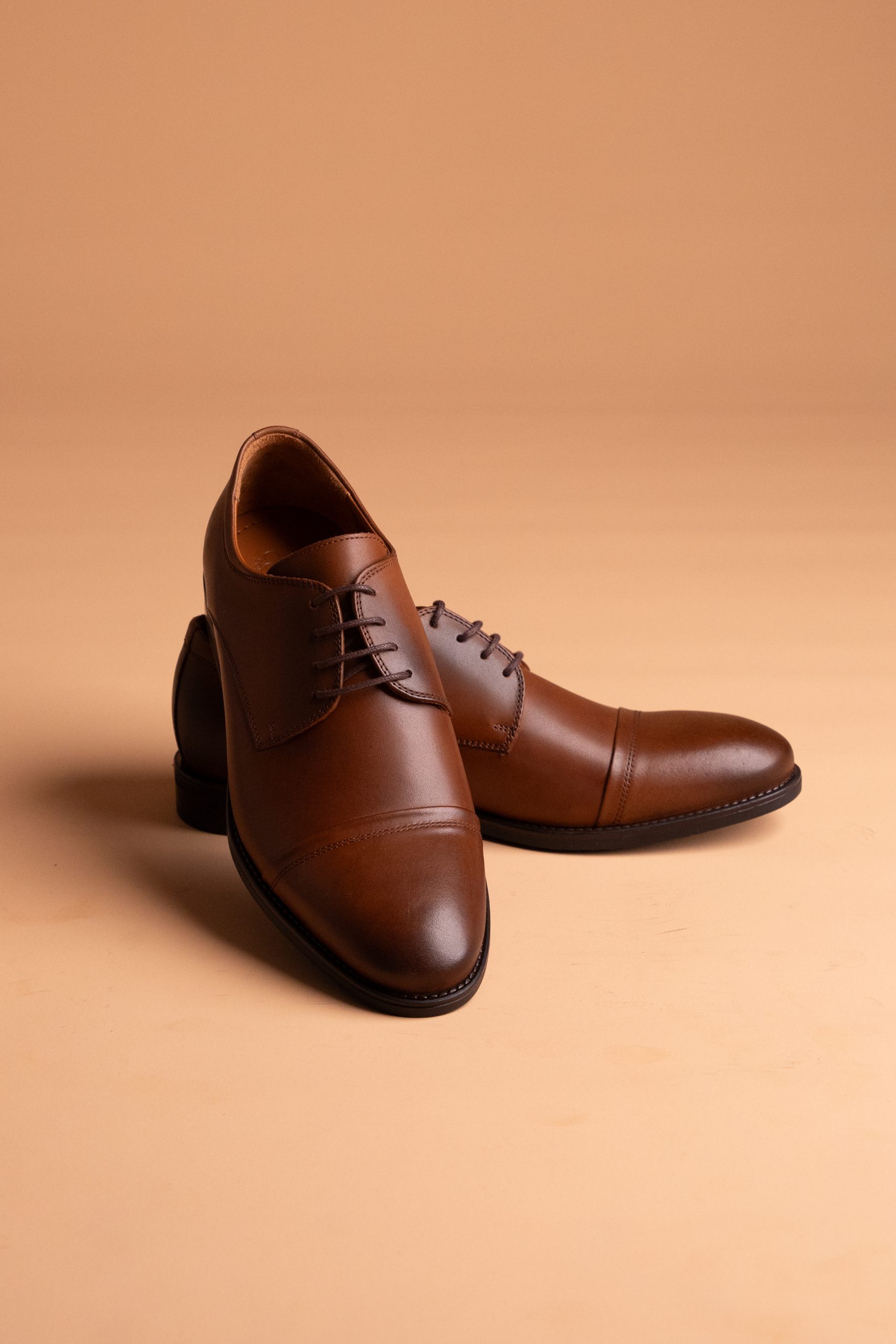 (product) Pantofi Bărbați din piele naturală, Cognac Cfgp665cb