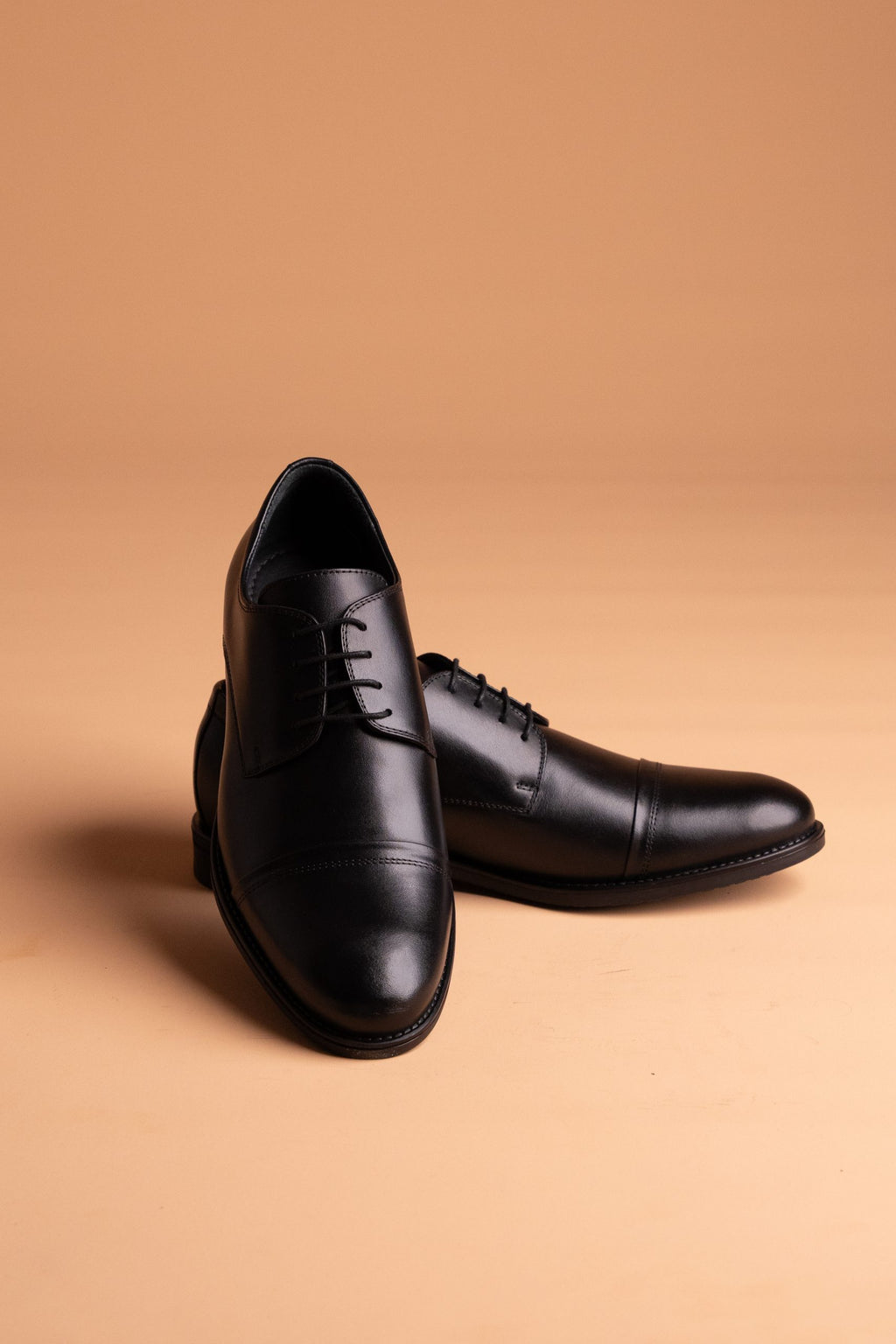 (product) Pantofi Bărbați din piele naturală, Negru Cfgp665nb