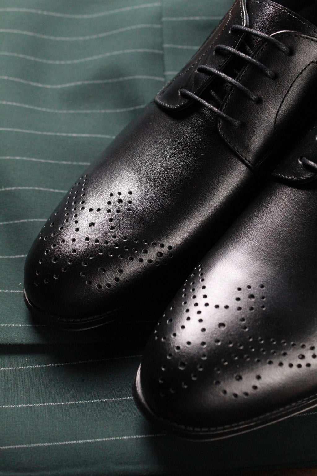 (product) Pantofi Bărbați din piele naturală, Negru Box, Cfgp971nb