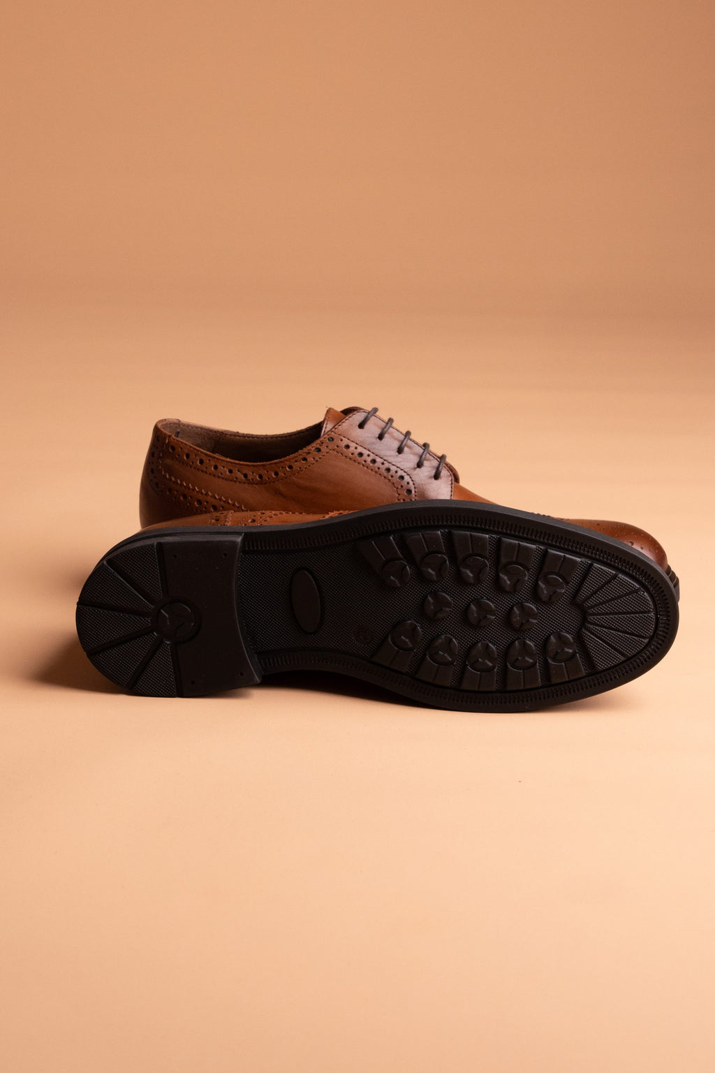 (product) Pantofi Bărbați din piele naturală, Cognac Cfgp996cb