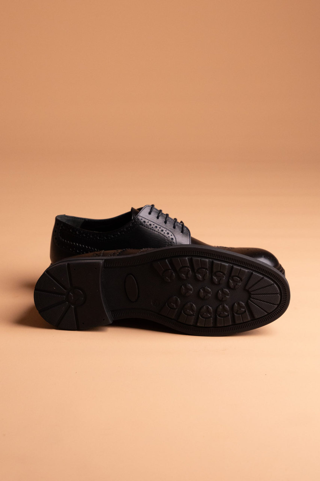 (product) Pantofi Bărbați din piele naturală, Negru Cfgp996nb