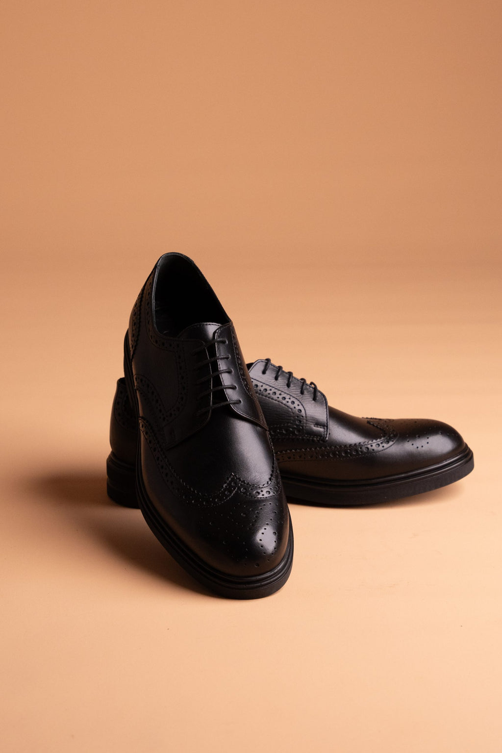 (product) Pantofi Bărbați din piele naturală, Negru Cfgp996nb