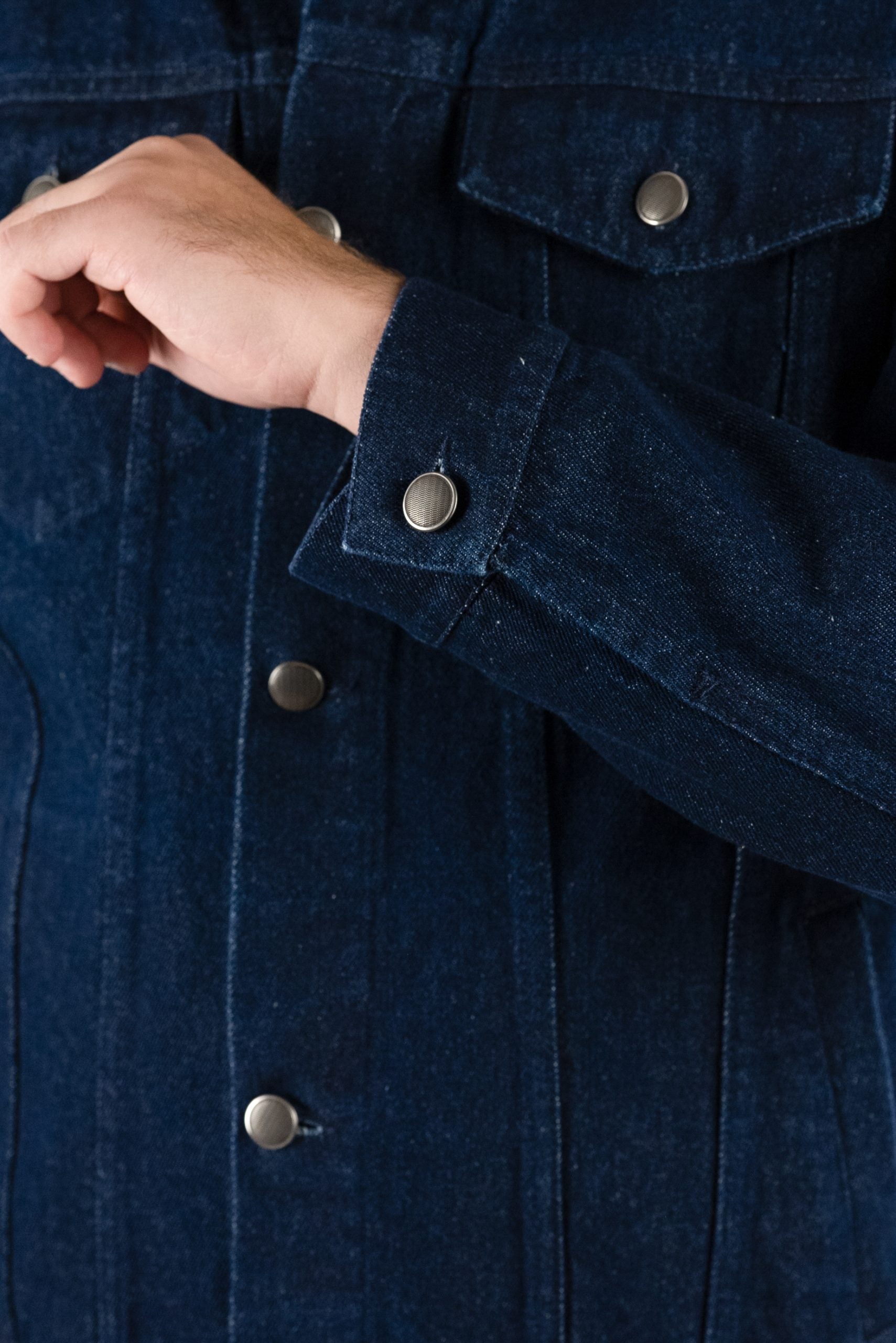 (product) Jachetă Barbati Denim Tesatura Troficolor JD001