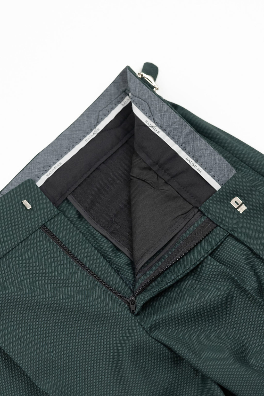 (product) Pantaloni Gurkha Barbati Verde Tailored Fit CFGP004