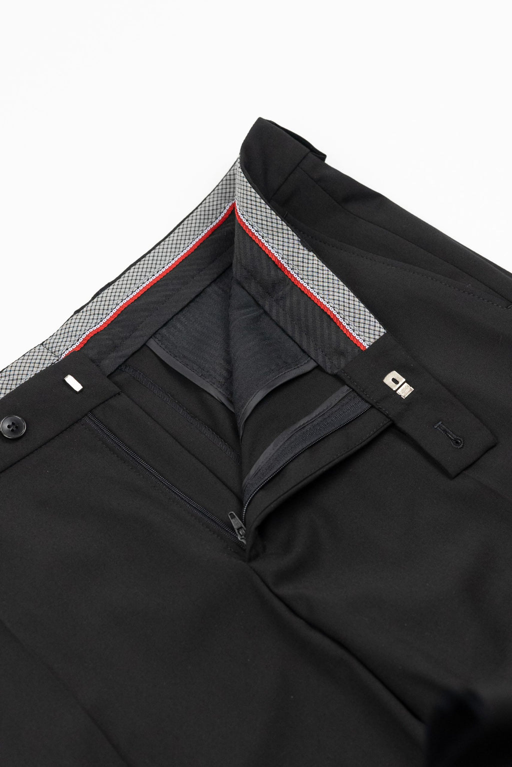(product) Pantaloni eleganti barbati, Negru, Tailored Fit CFGP006