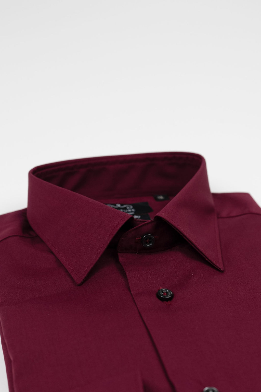 (product) Camasa barbati bumbac uni burgundy slim fit Cms01bg
