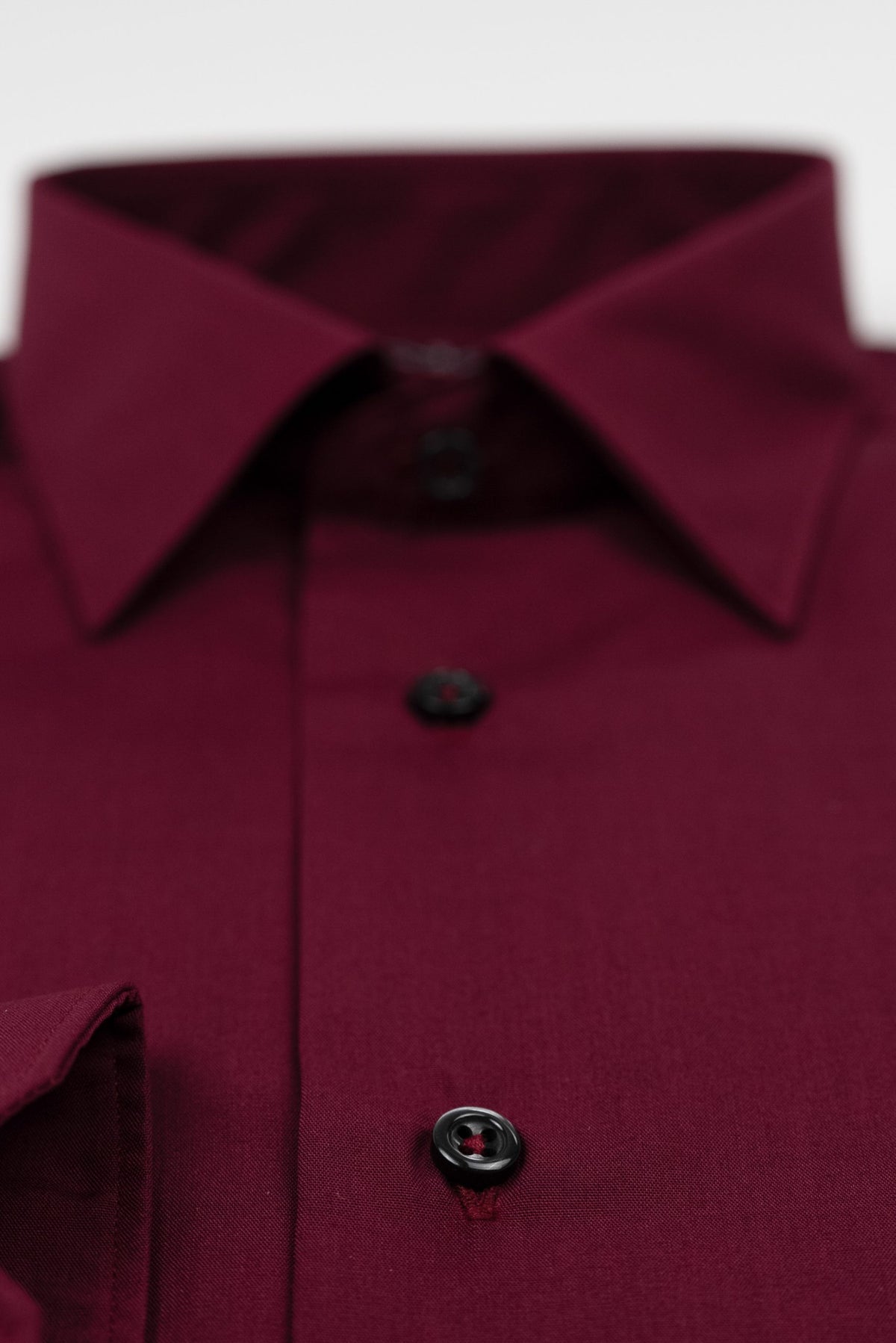 (product) Camasa barbati bumbac uni burgundy slim fit Cms01bg