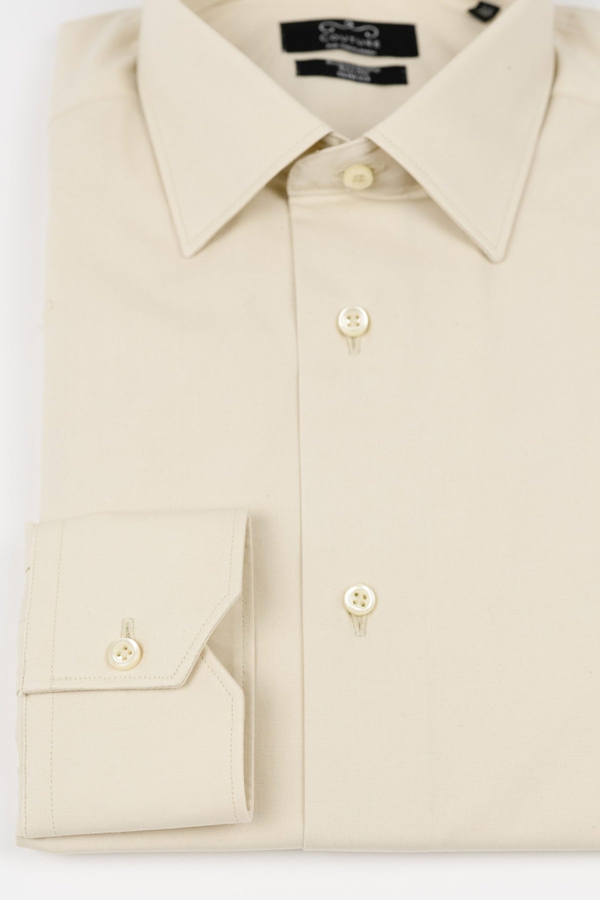 (product) Camasa barbati bumbac uni bej slim fit Cms01bj