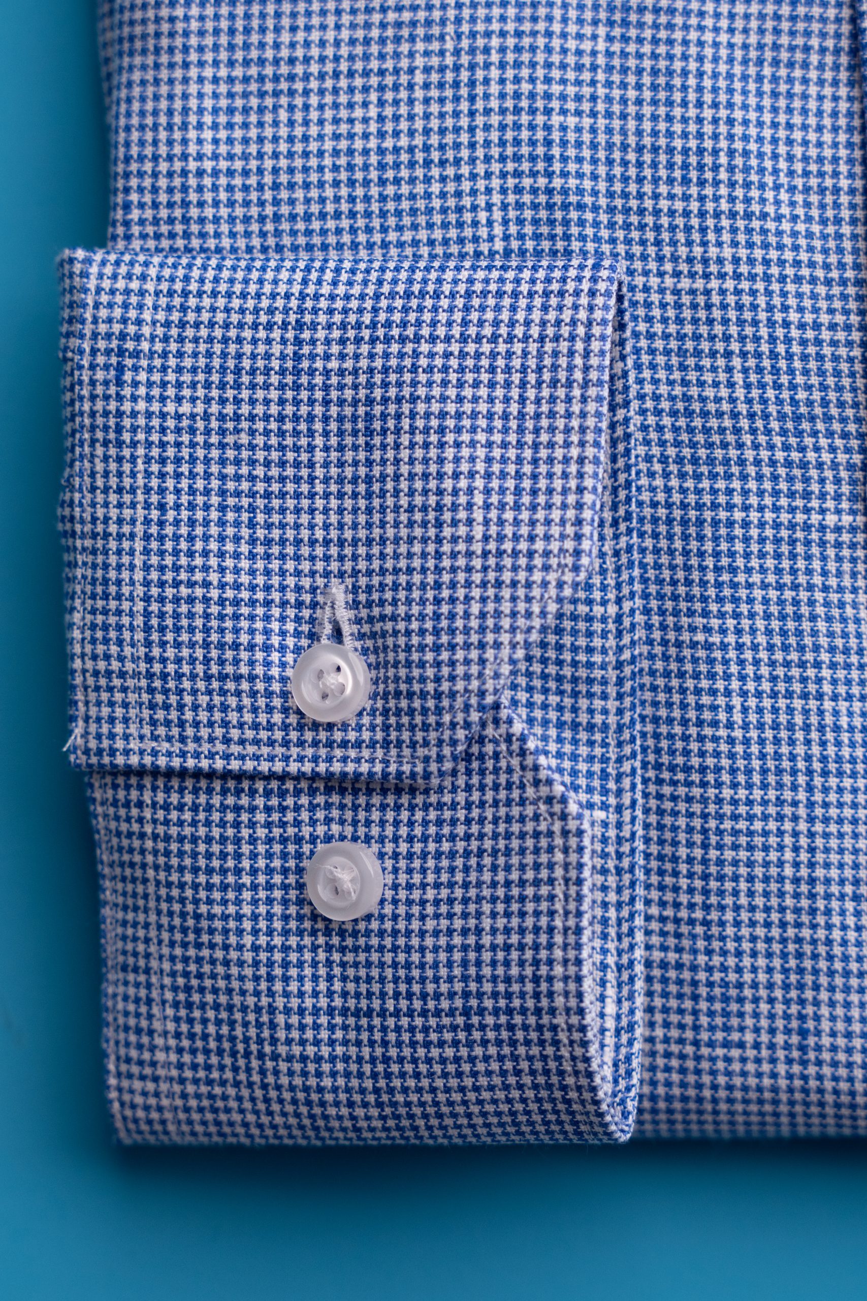(product) Camasa blue texturat in Puro Lino slim fit CMS01BTIN