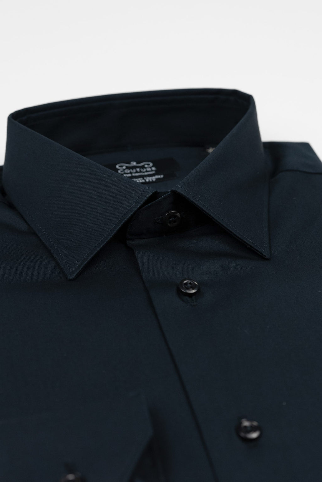 cămașă slim fit neagră