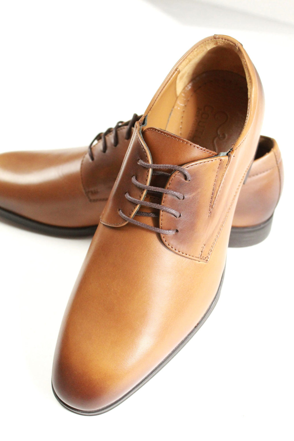 (product) Pantofi Bărbați din piele naturală, Cognac Cfgp987cb