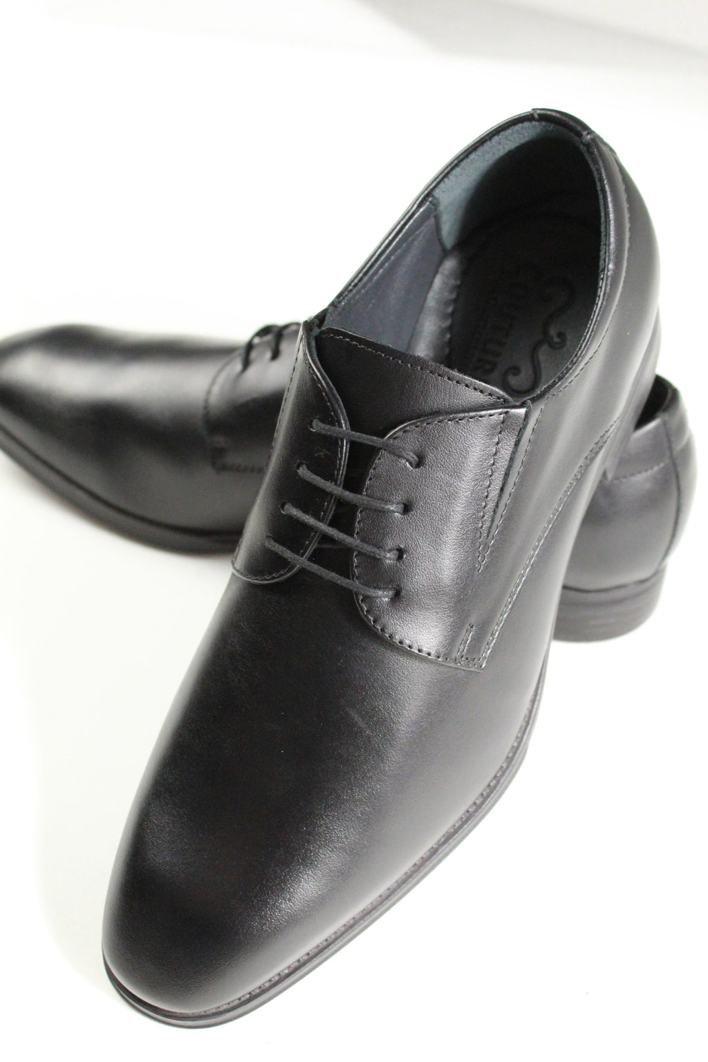 (product) Pantofi Bărbați din piele naturală, Negru Cfgp987nb