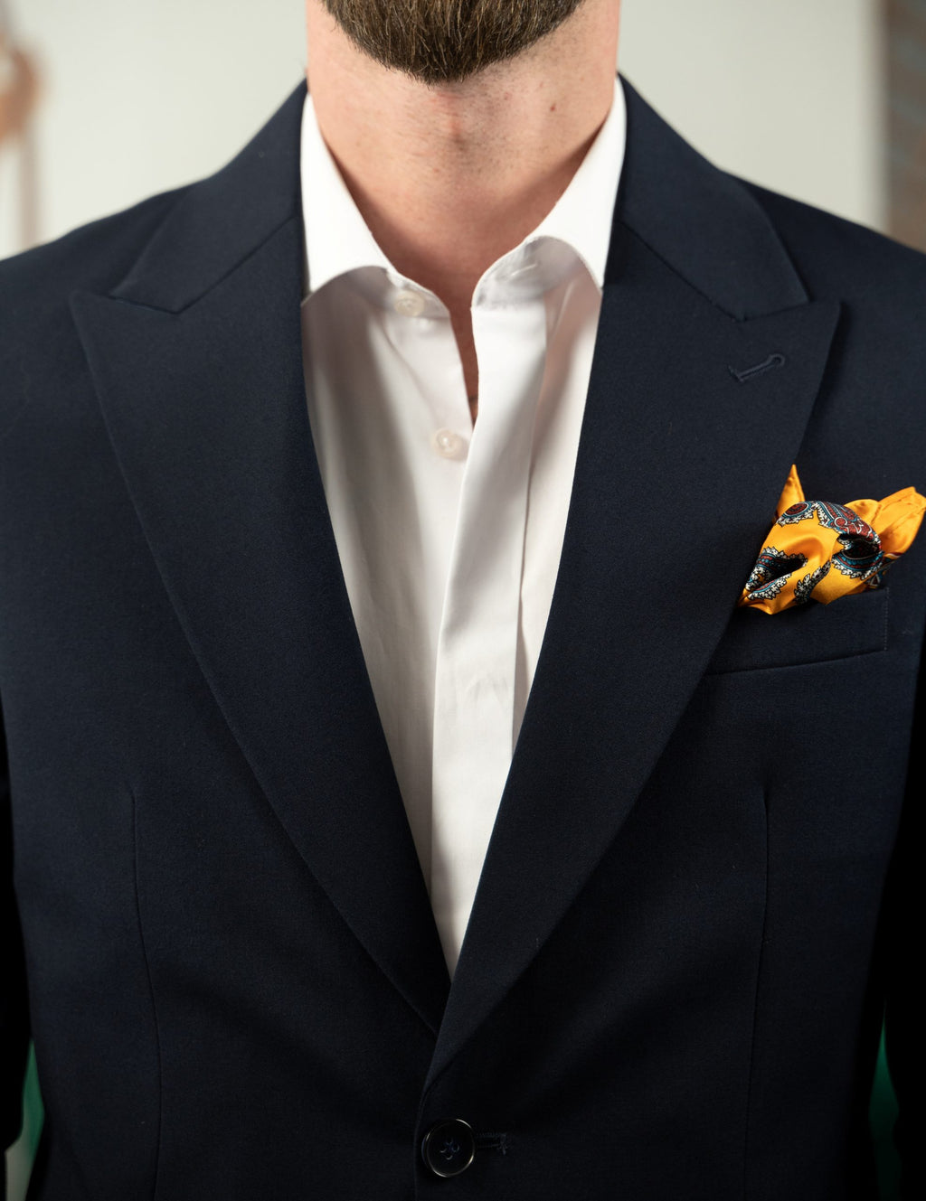 (product) Costum Barbati Bleumarin Tailored Fit Cfg301