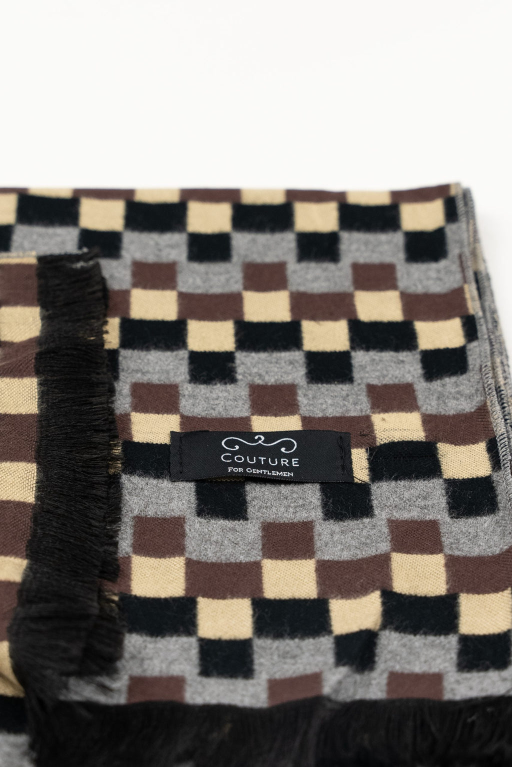 (product) Esarfa Barbati Casmir Imprimeu Carou Elegant Ctre001