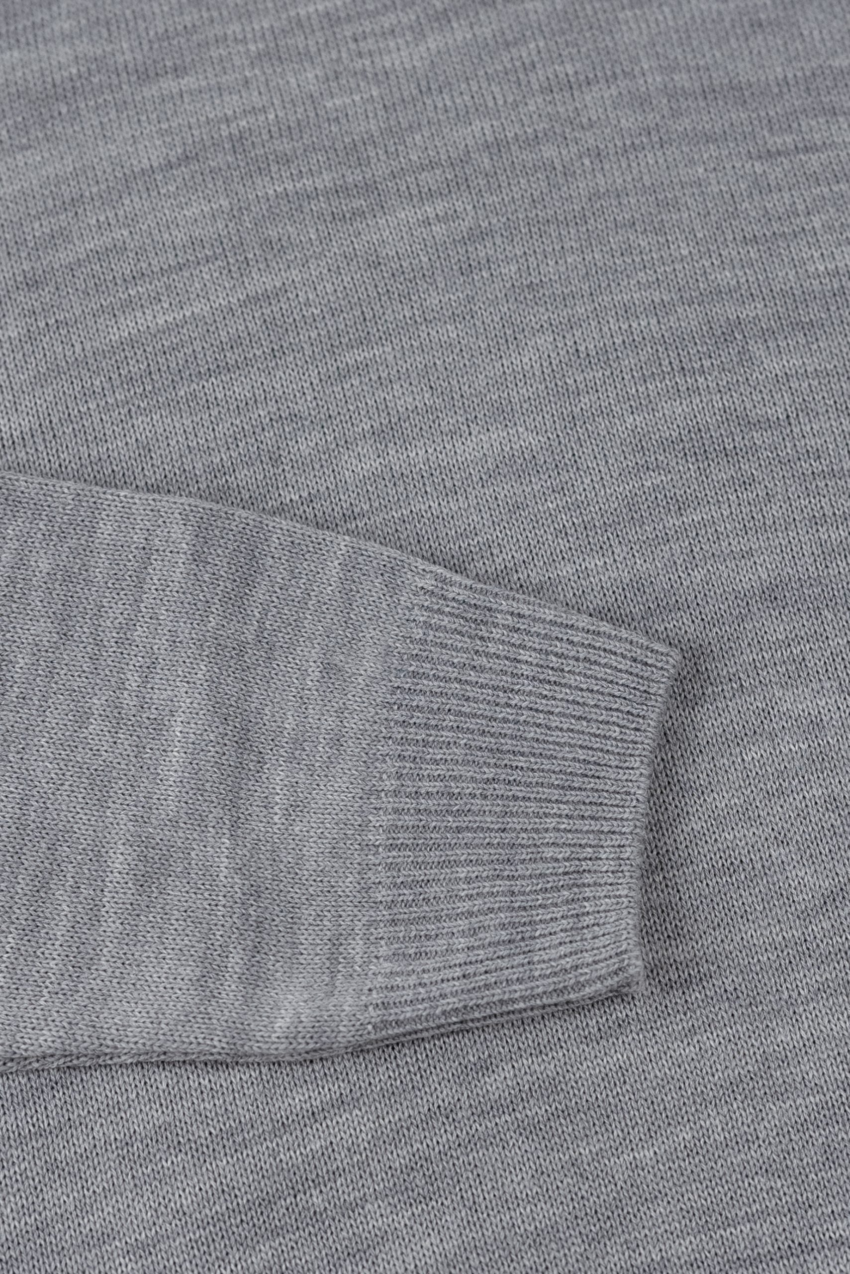 (product) Pulover Barbati Gri Standard Fit Guler Baza Ctrpv02g