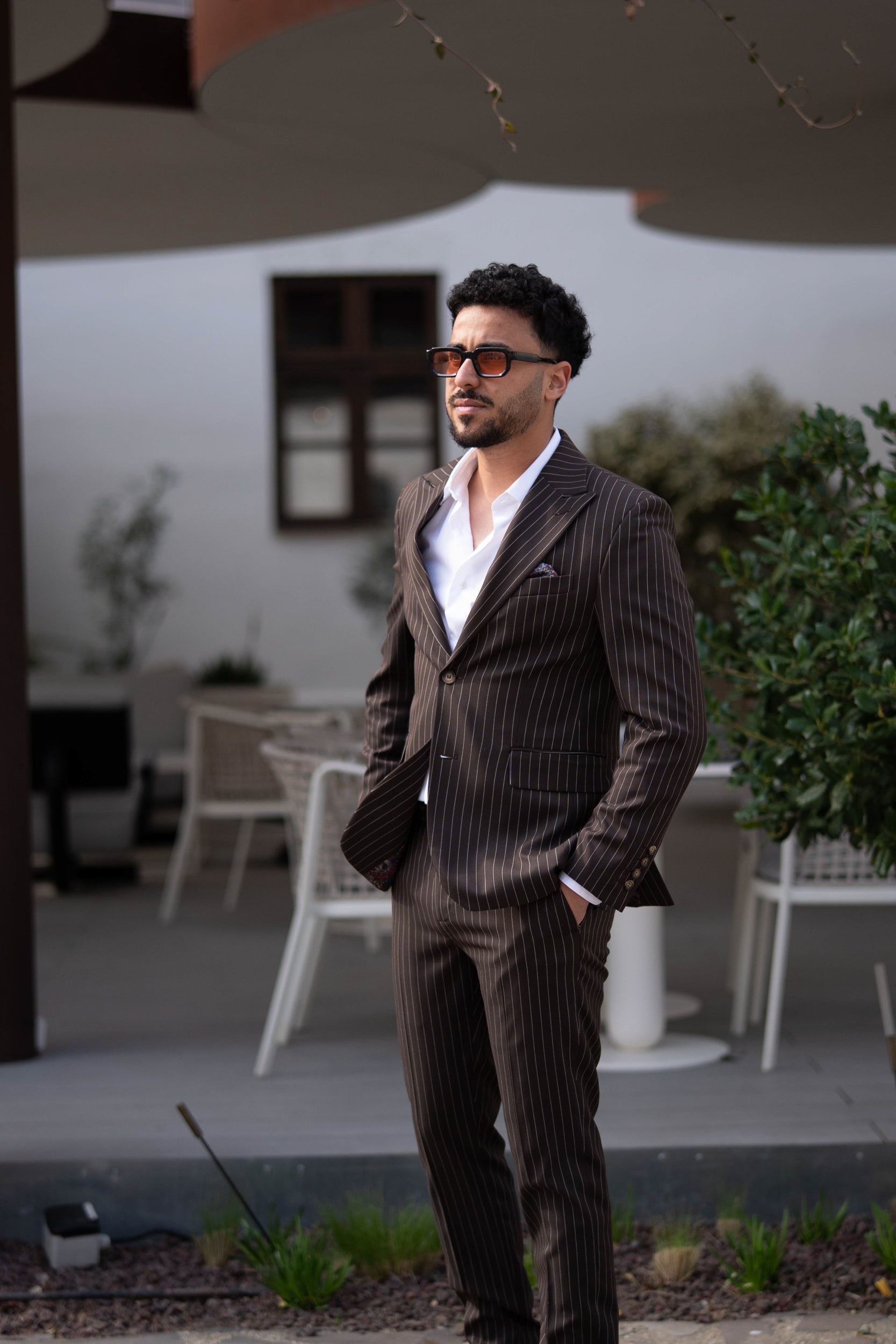 Costum barbati maro dungi