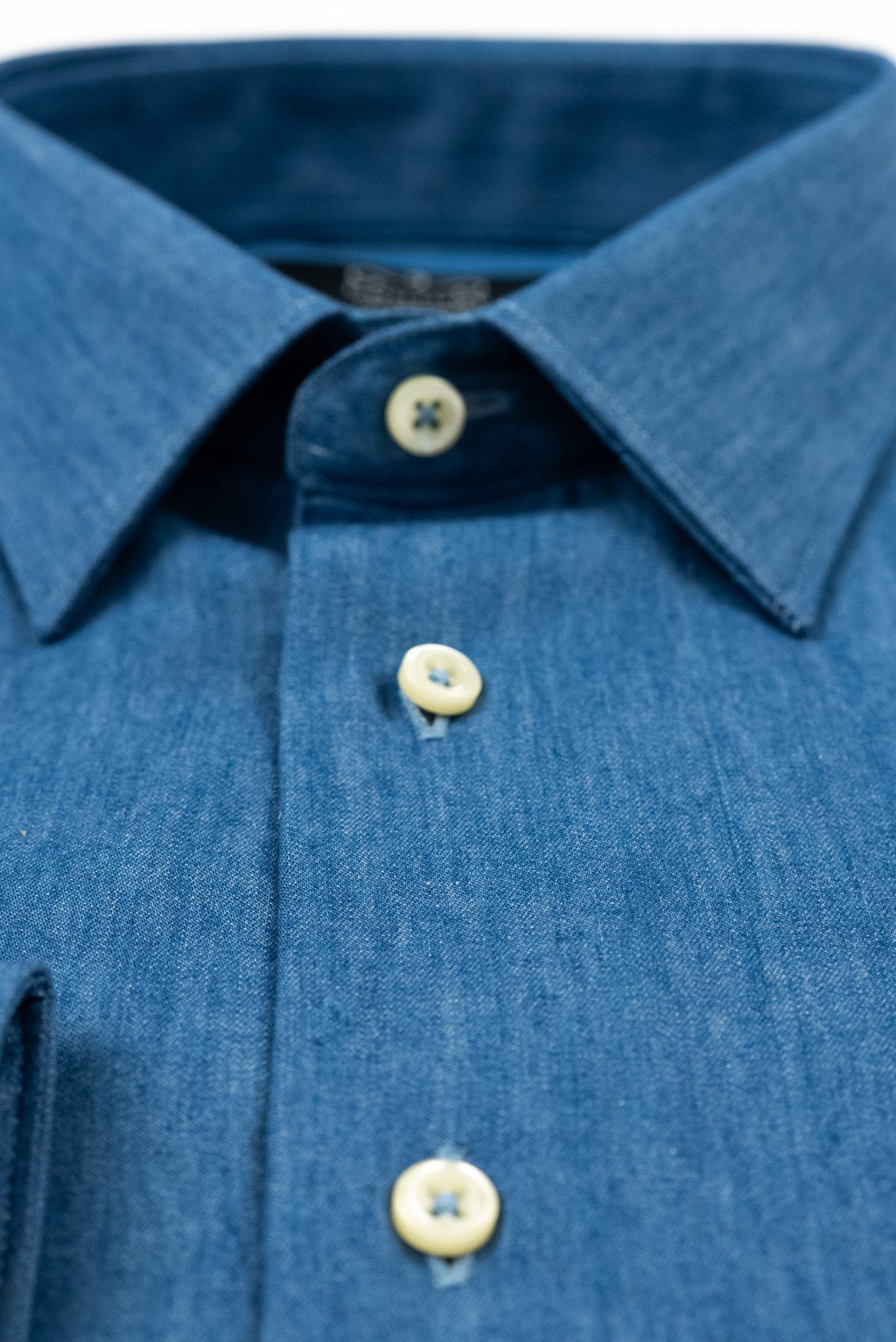 (product) Camasa barbati bumbac bleu denim slim fit Cms01bd