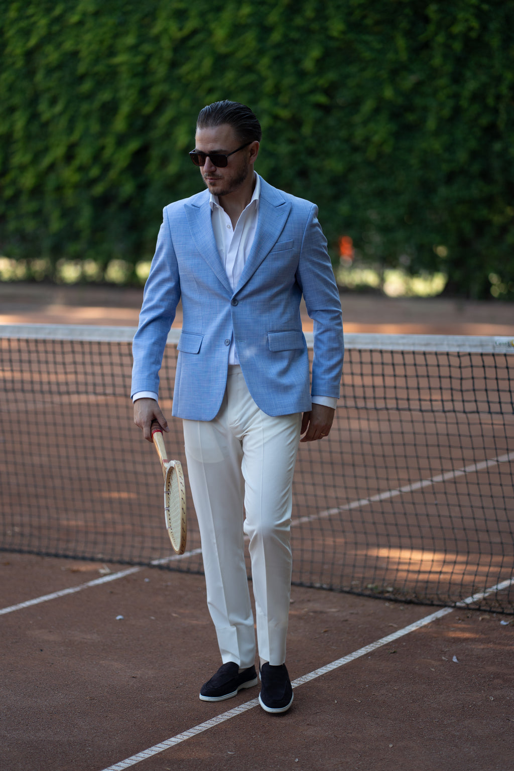 Tinuta Solaro albastru deschis Tailored Fit Cfg308T