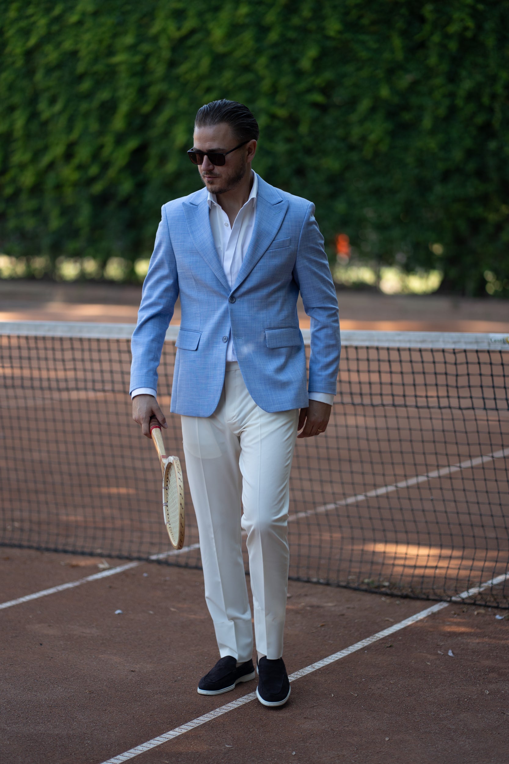 Tinuta Solaro albastru deschis Tailored Fit Cfg308T