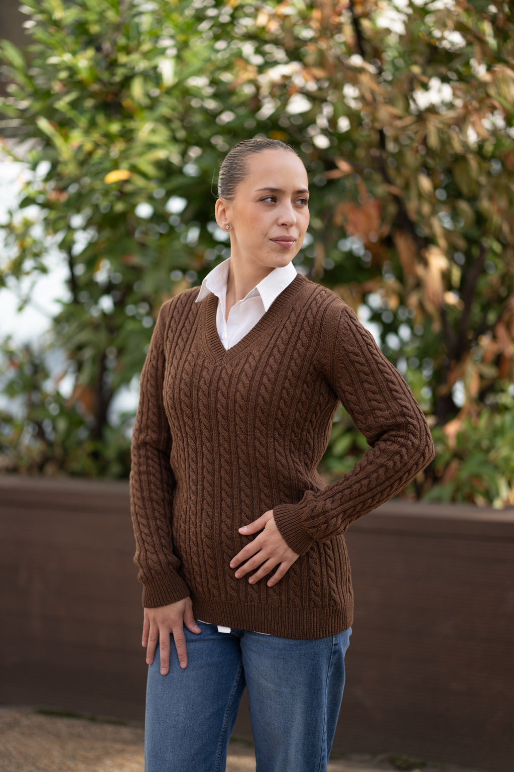 Pulover dama maro 100% lana merinos Zegna Baruffa