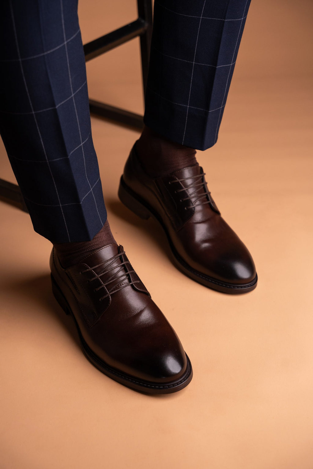 (product) Pantofi Bărbați din piele naturală, Mogano Cfgp531mb