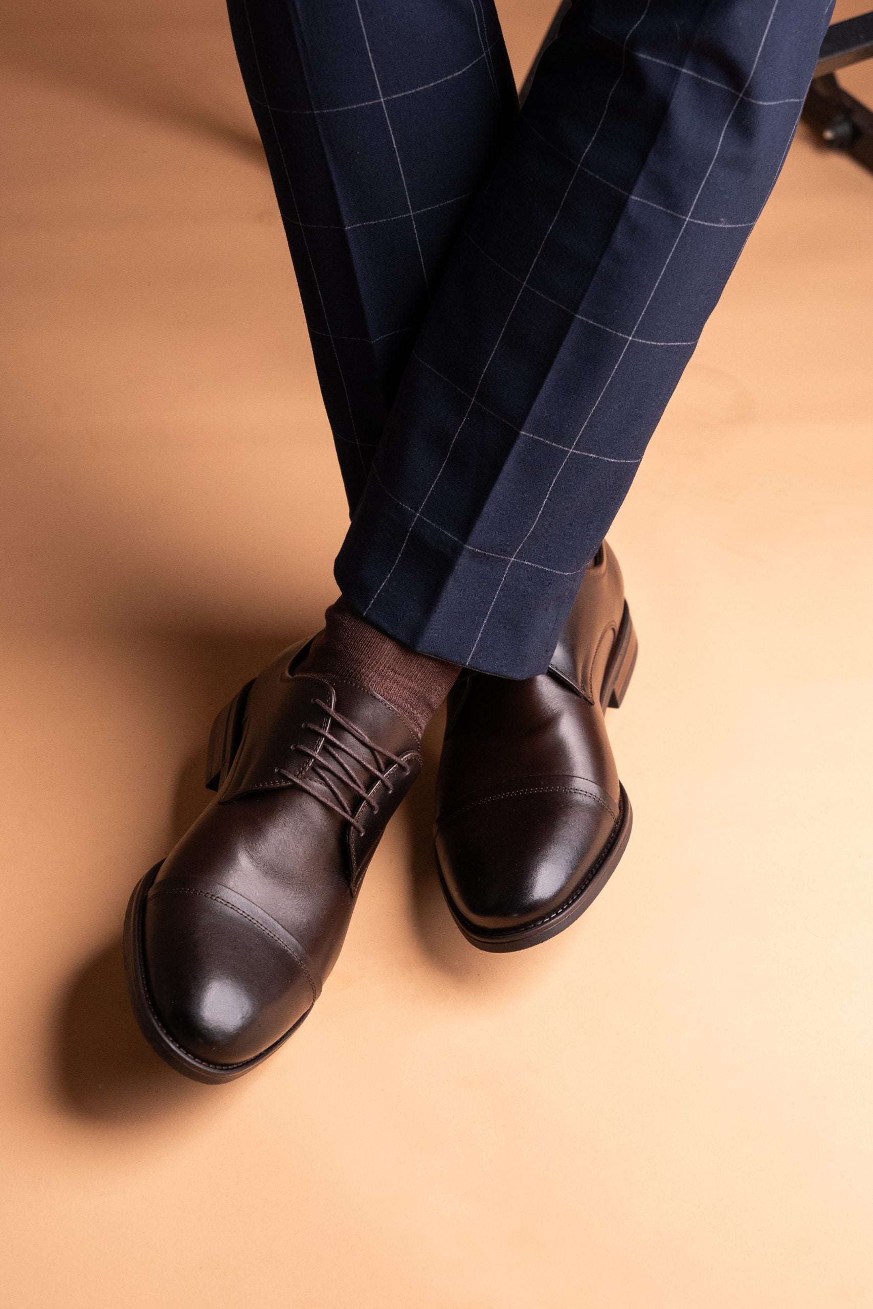 (product) Pantofi Bărbați din piele naturală, Mogano Cfgp665mb