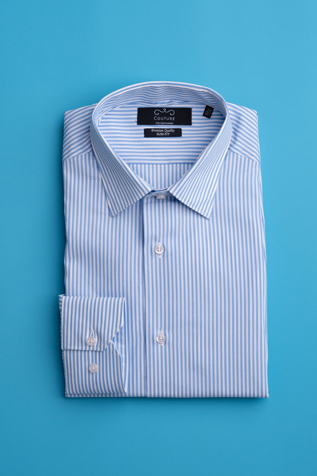 (product) Camasa bleu in dungi slim fit Cms05bl