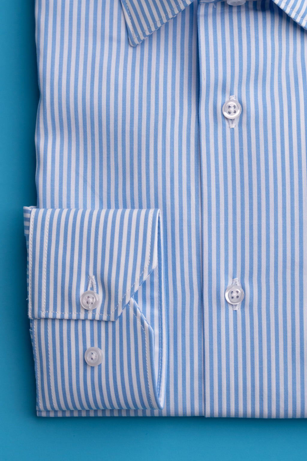 (product) Camasa bleu in dungi slim fit Cms05bl