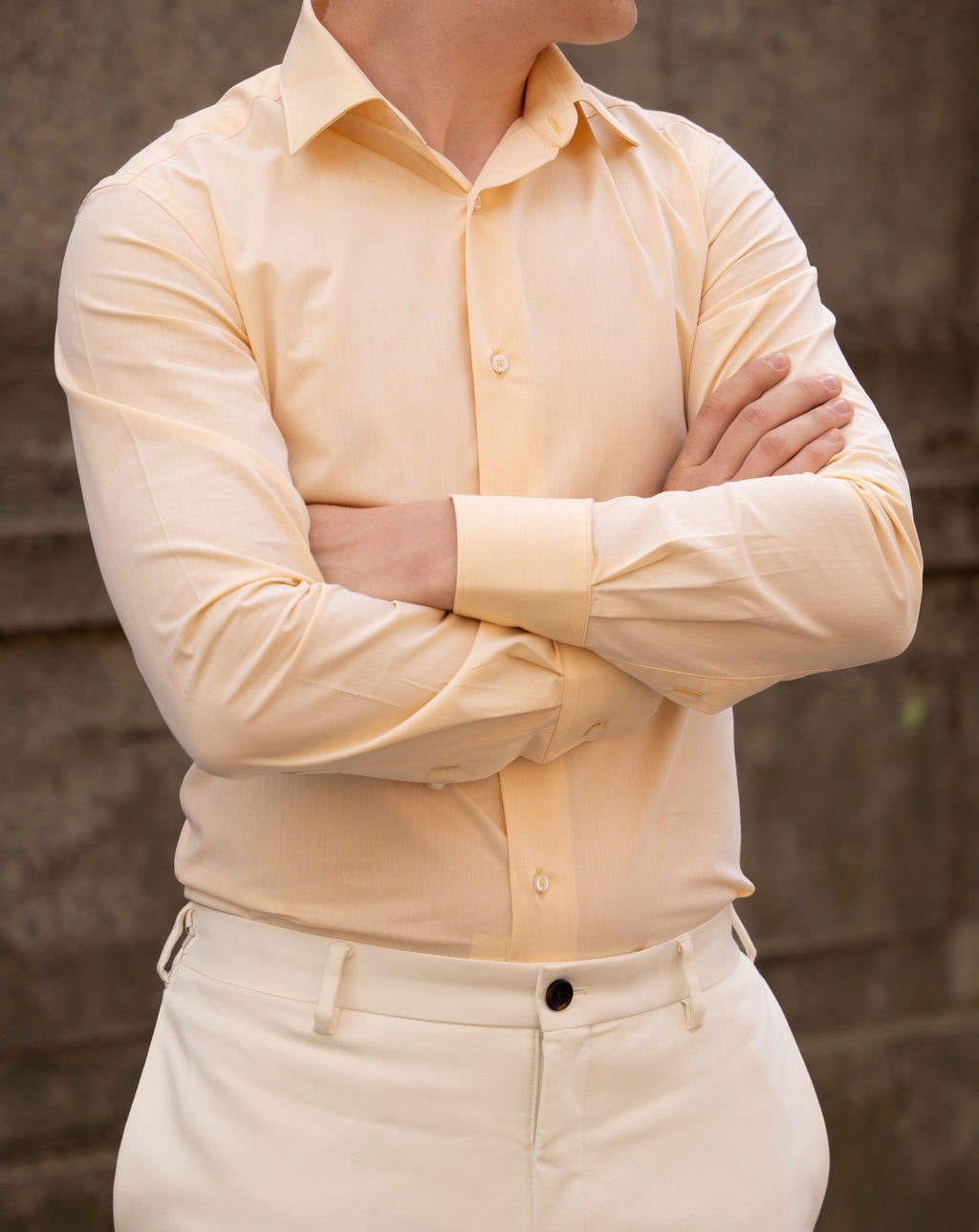 (product) Camasa galbena Girasole slim fit Cms01gg