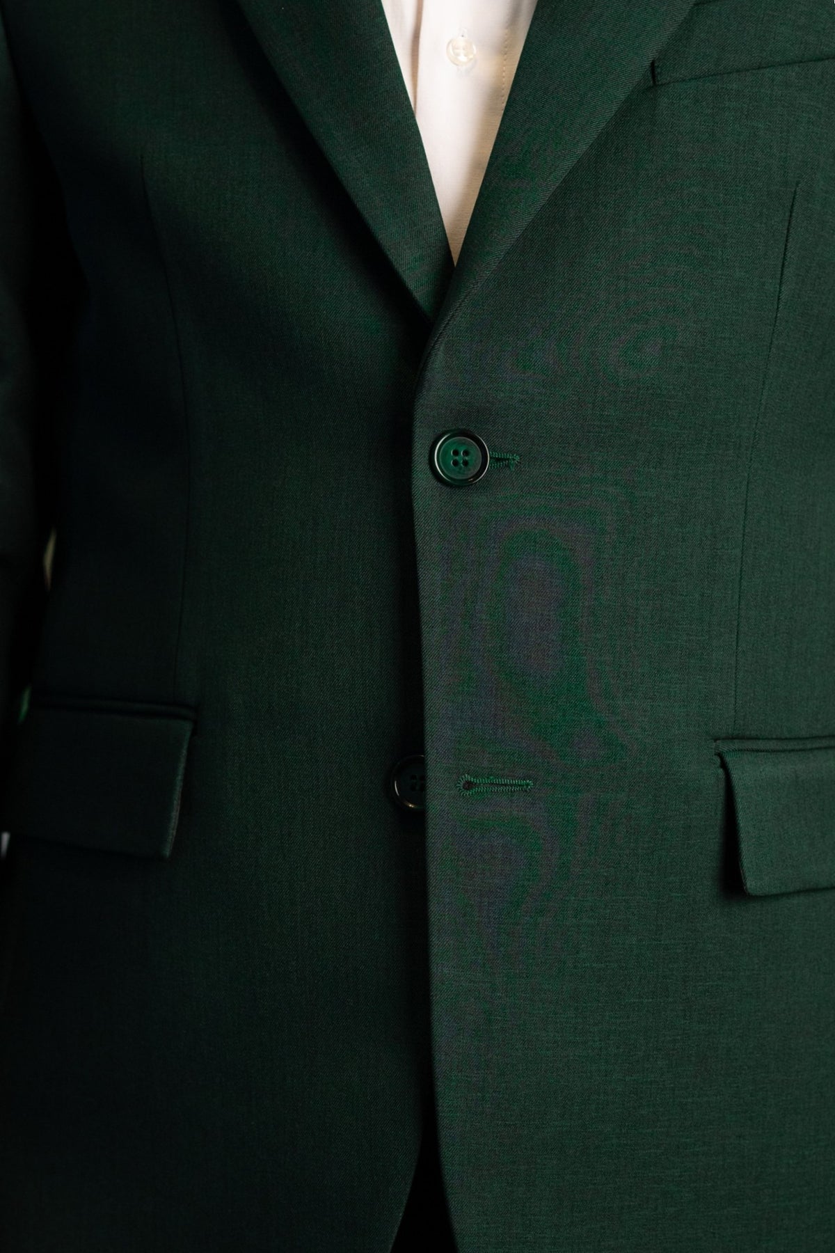 Costum barbati verde