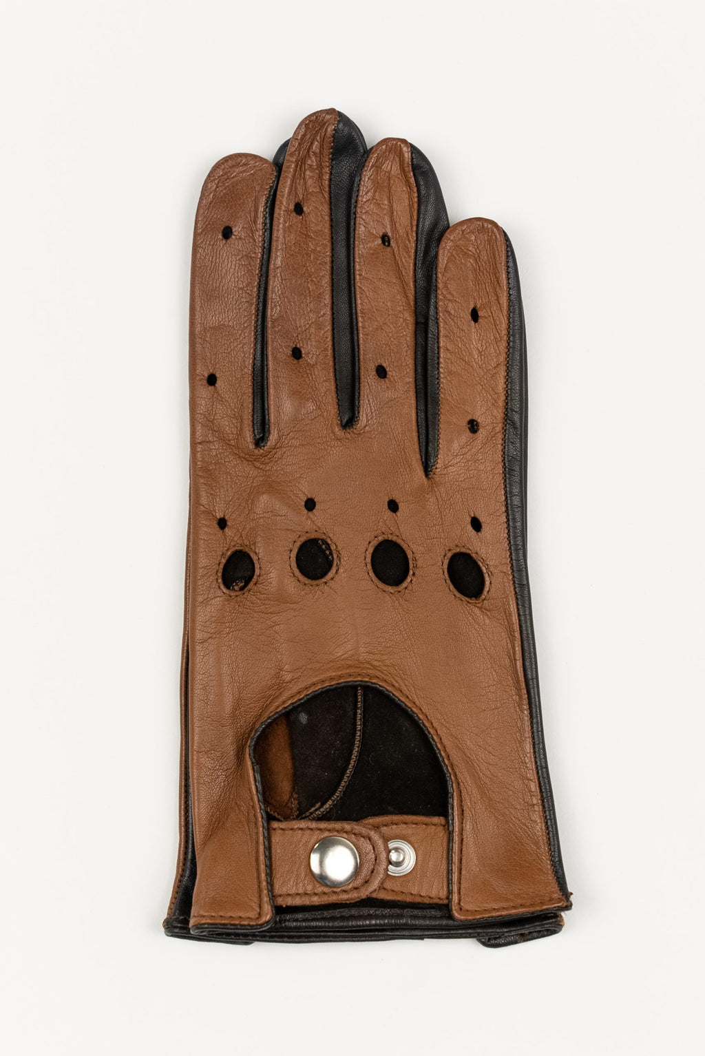 (product) Manusi maro din piele naturala, pentru condus, Ctram001