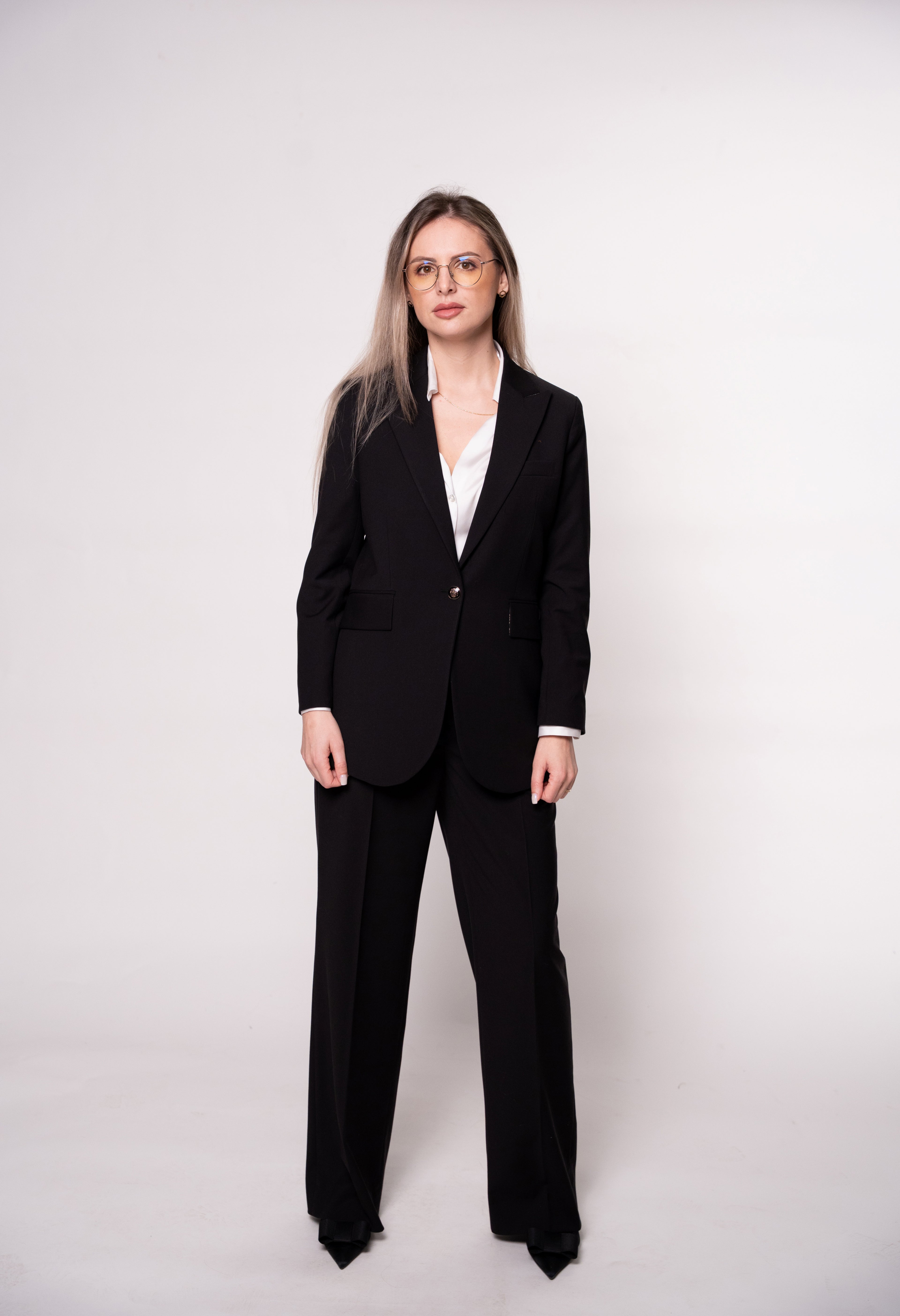 Costum business dama negru