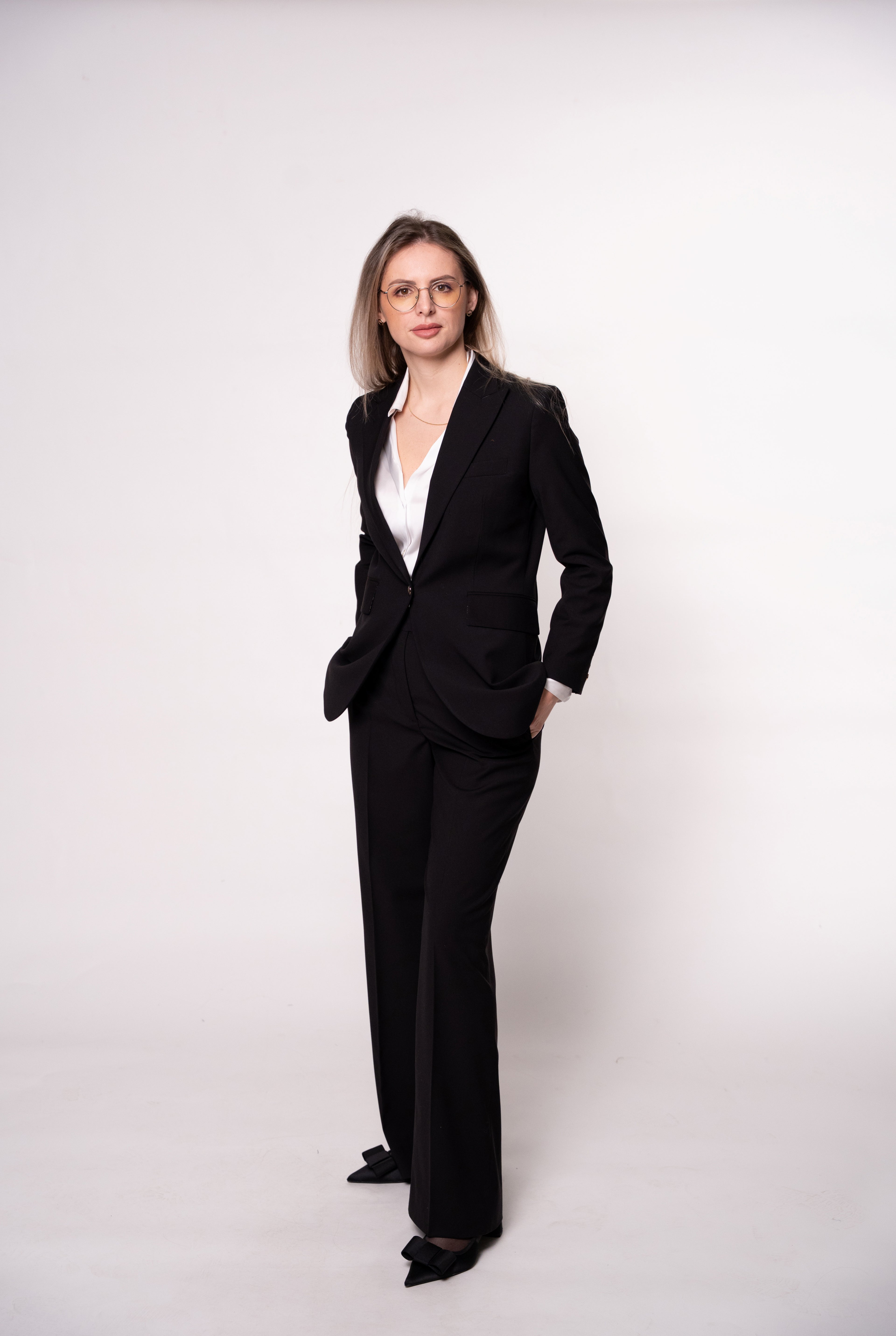 Costum business dama negru