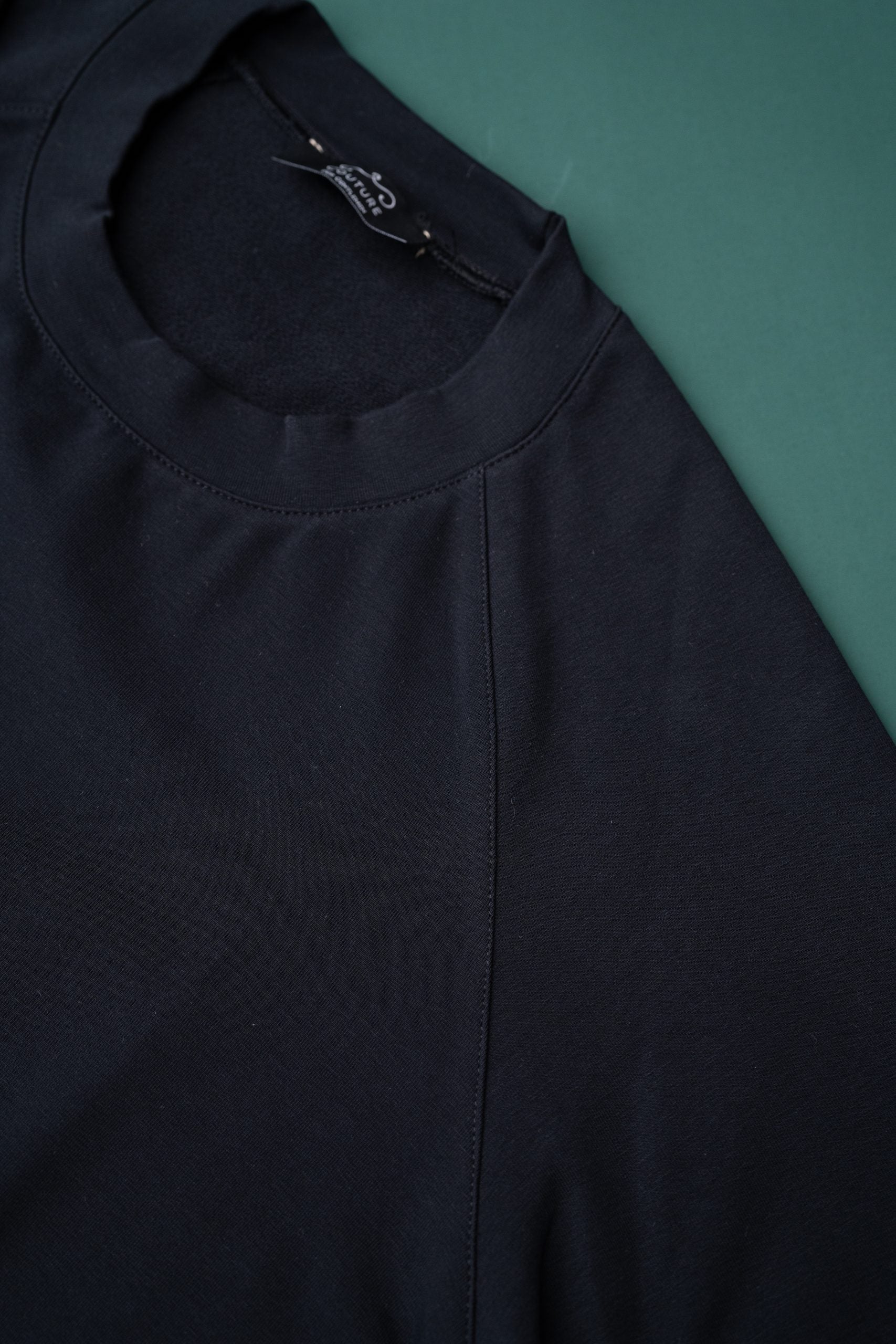 (product) Tricou negru bumbac confort fit Cfgtr002