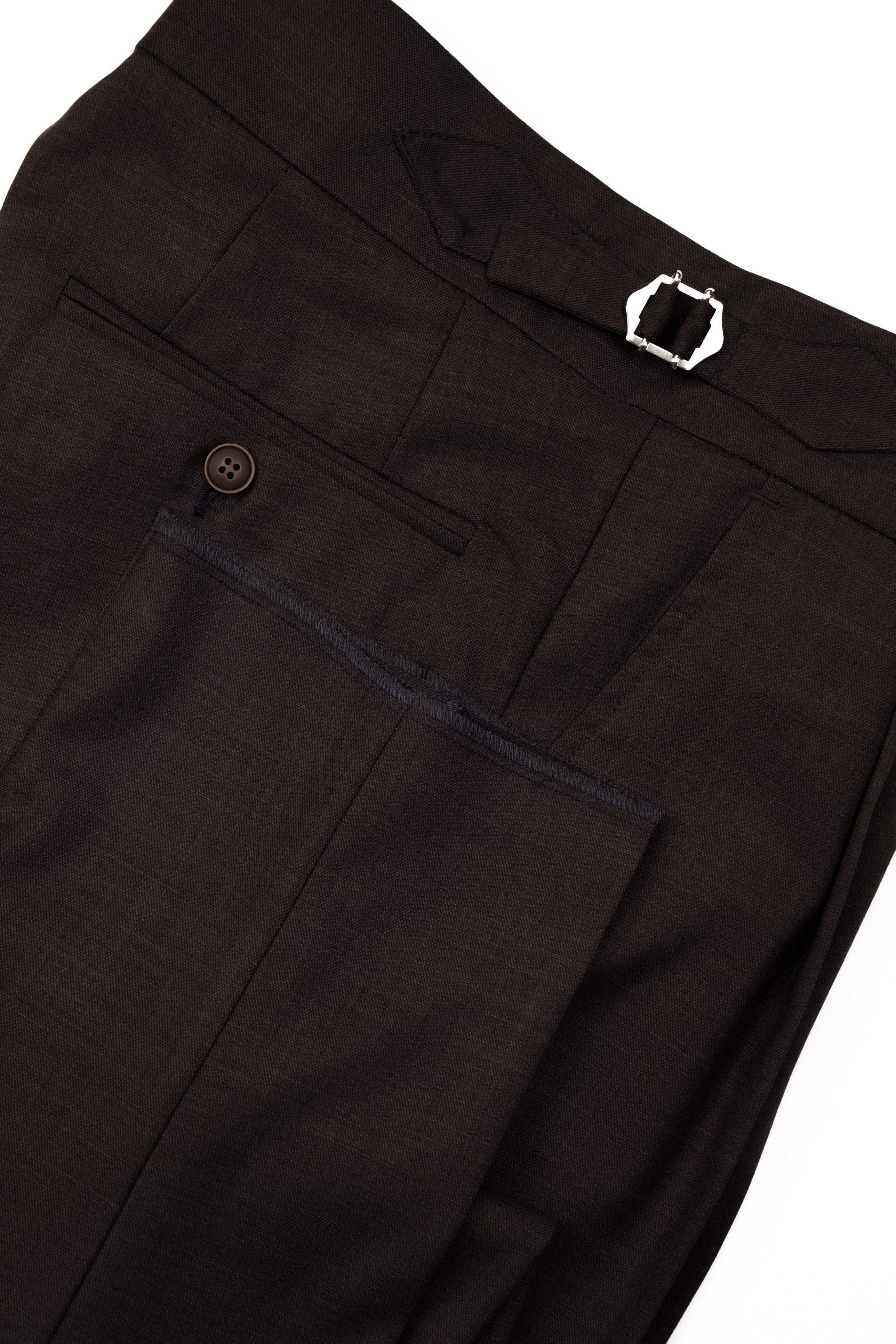 Chocolate Brown Gurkha Italian Style Pants CFGK009
