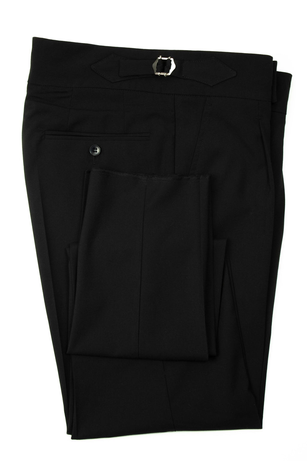 Black Italian style gurkha trousers CFGK006