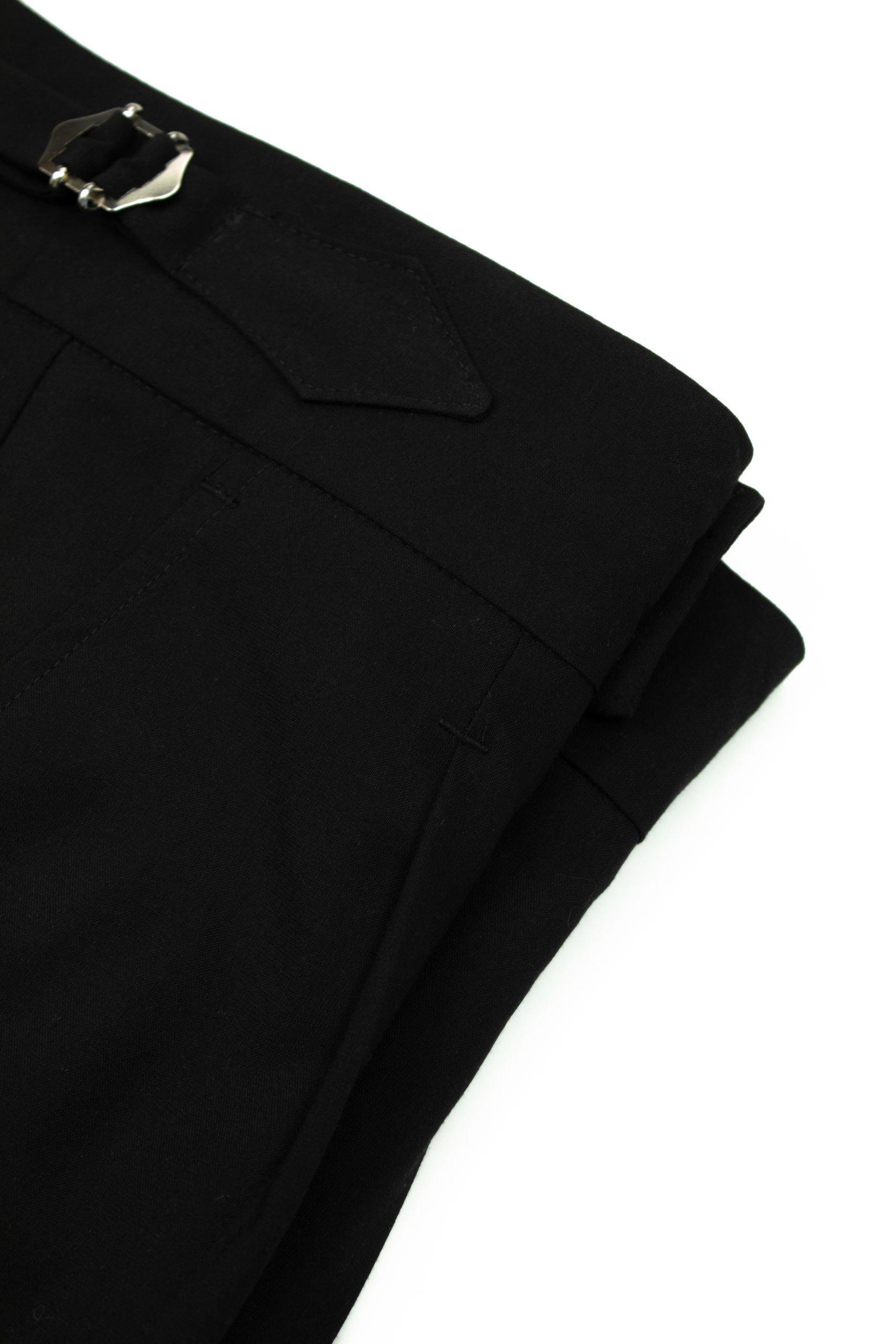 Pantaloni stil italian negru gurkha CFGK006