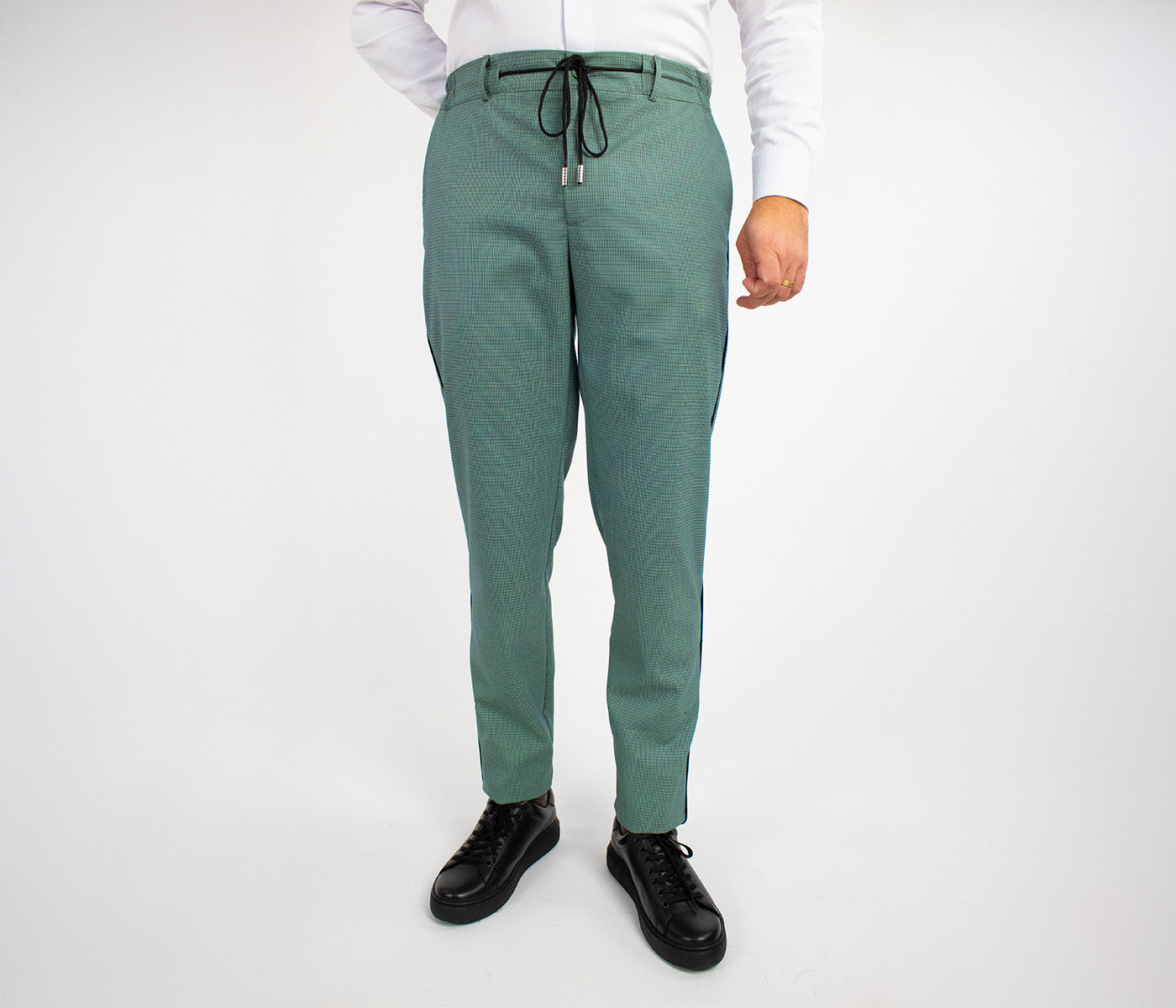 Pantaloni chino verde