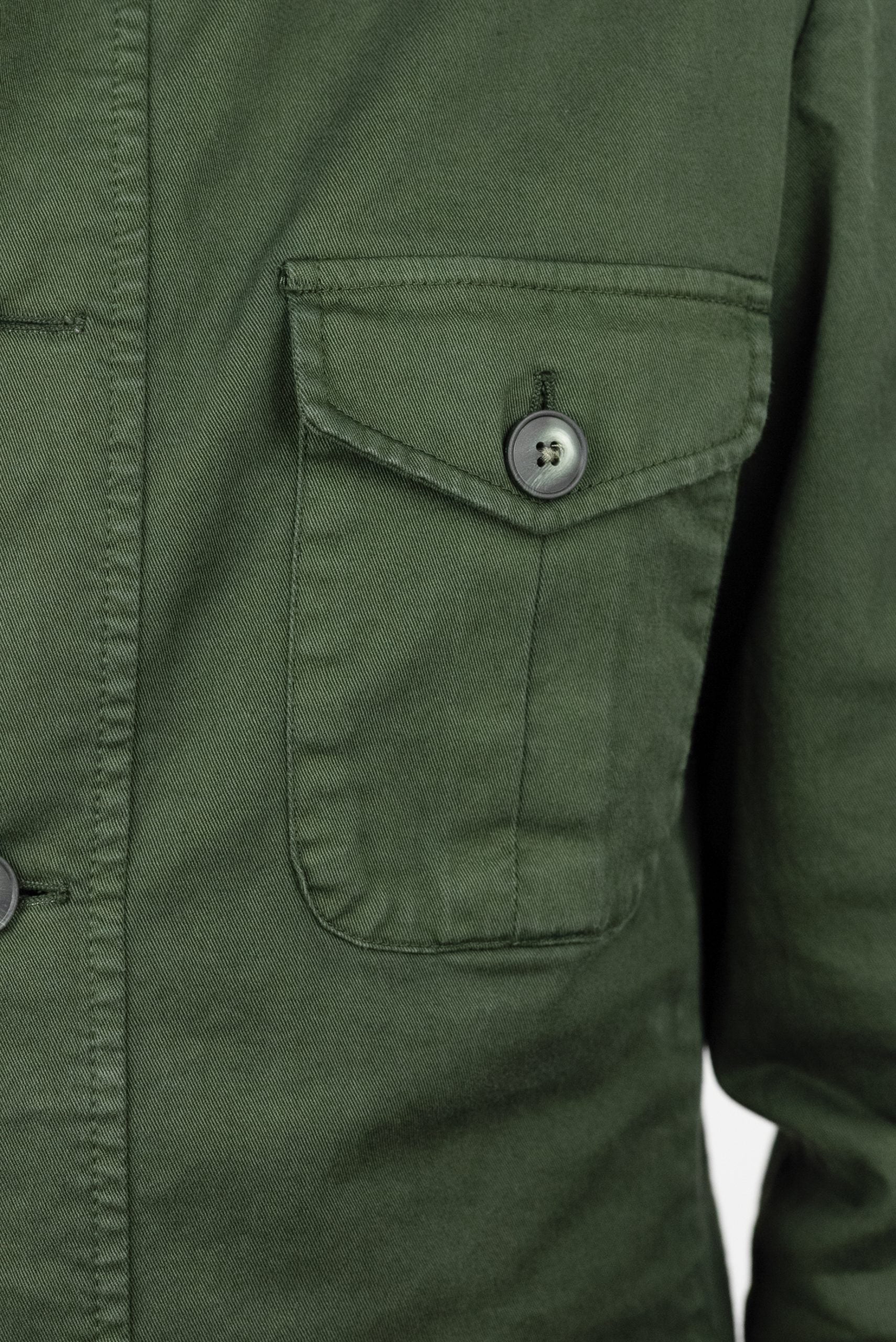 (product) Jachetă Barbati Safari Verde Tesatura Cervotessile JS003