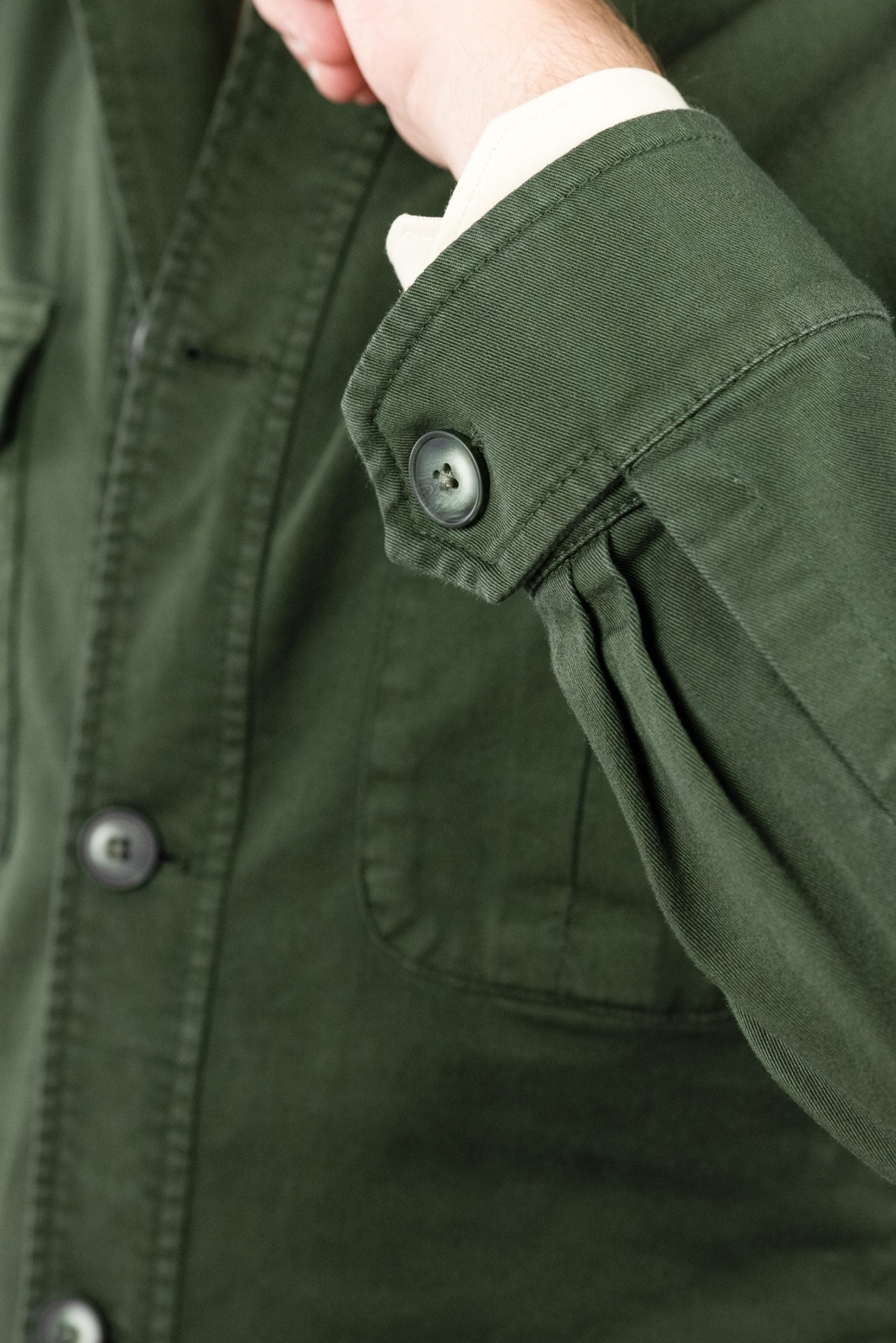 (product) Jachetă Barbati Safari Verde Tesatura Cervotessile JS003